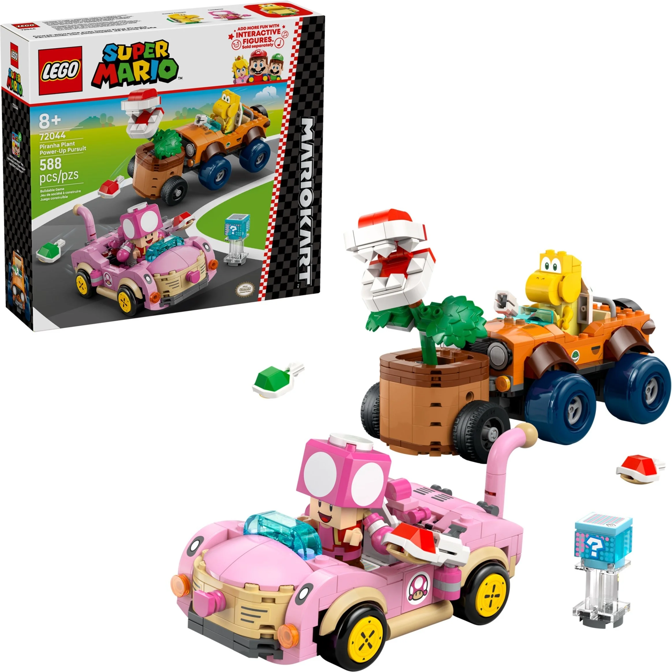 LEGO® 72044 Lego Mario: Mario Kart Piranha Plant i pogoń za ulepszeniami - zdjęcie 6
