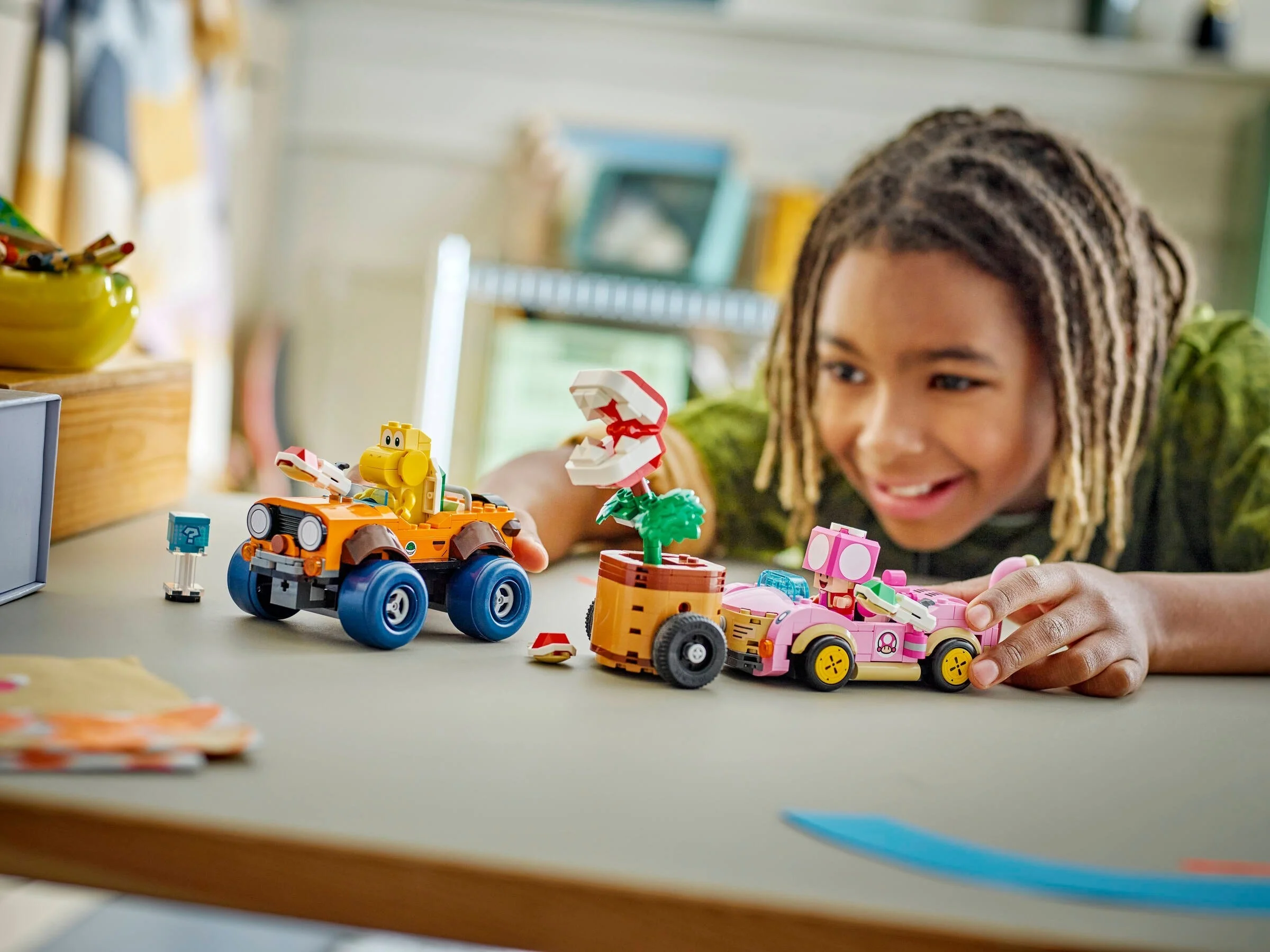 LEGO® 72044 Lego Mario: Mario Kart Piranha Plant i pogoń za ulepszeniami - zdjęcie 9