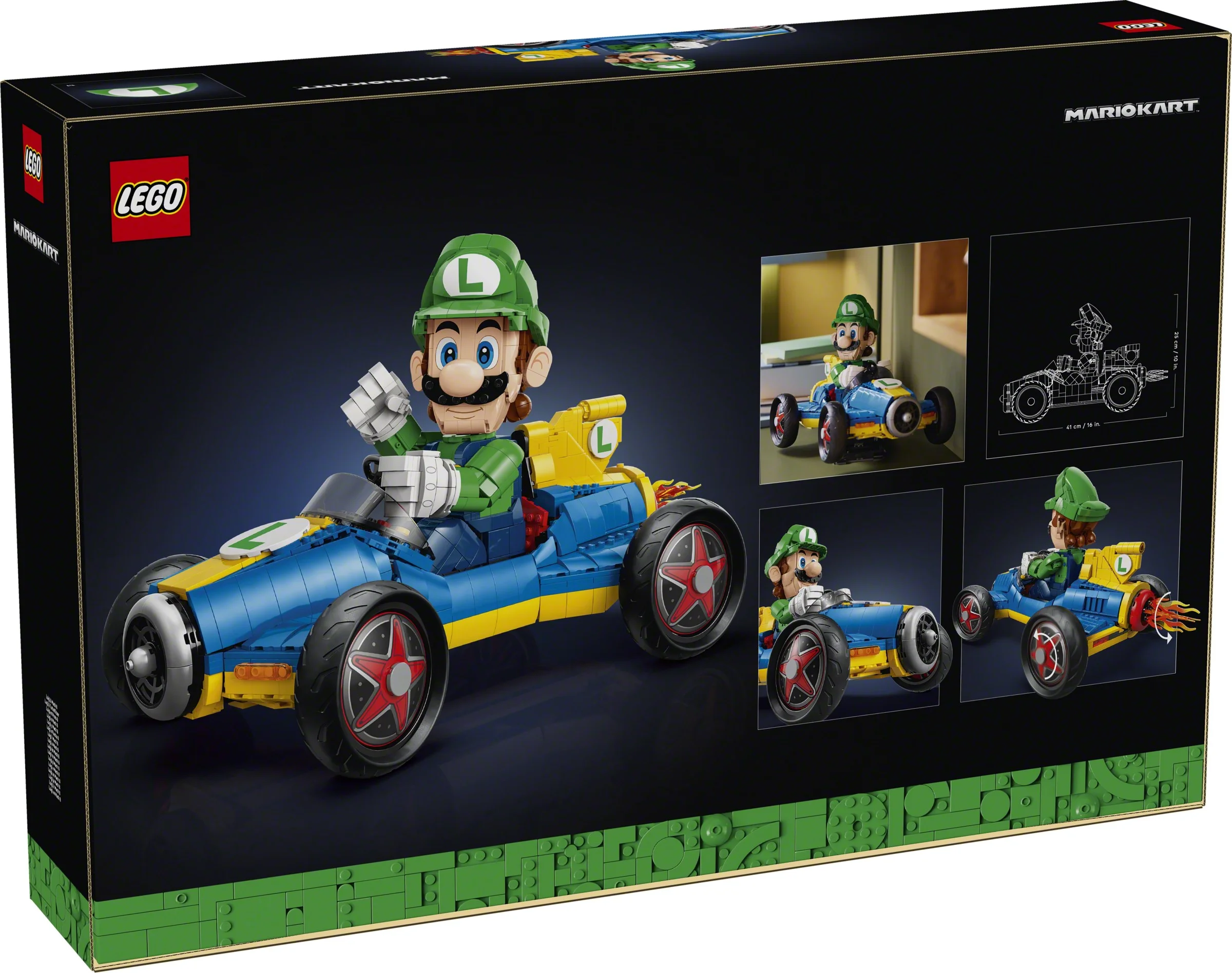 LEGO® 72050 LEGO Super Mario Mario Kart — Luigi i Mach 8 - zdjęcie 2