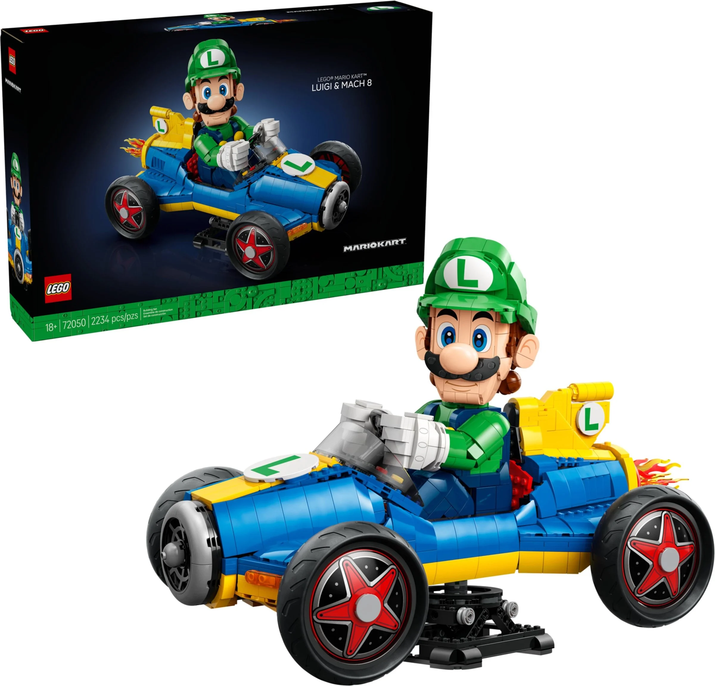 LEGO® 72050 LEGO Super Mario Mario Kart — Luigi i Mach 8 - zdjęcie 5