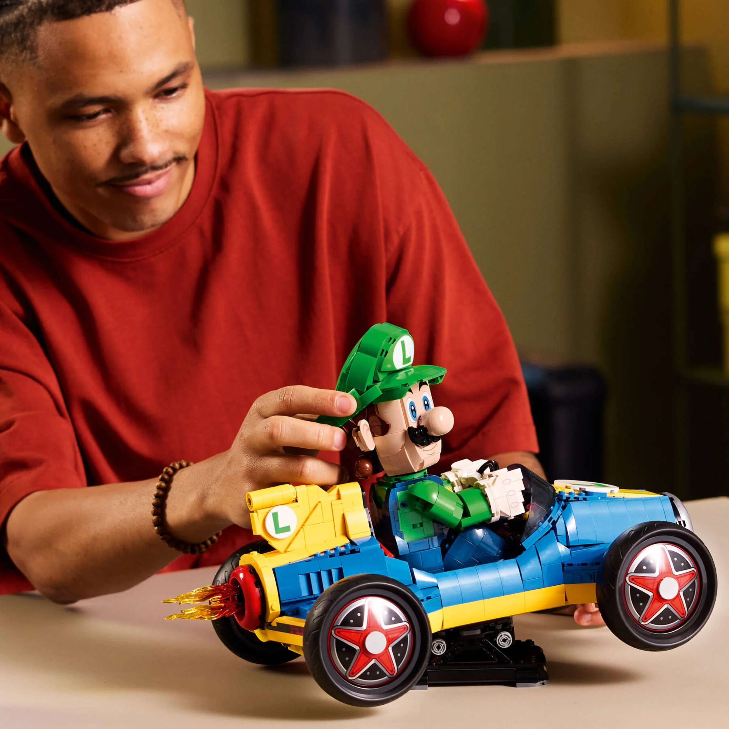 LEGO® 72050 LEGO Super Mario Mario Kart — Luigi i Mach 8 - zdjęcie 7