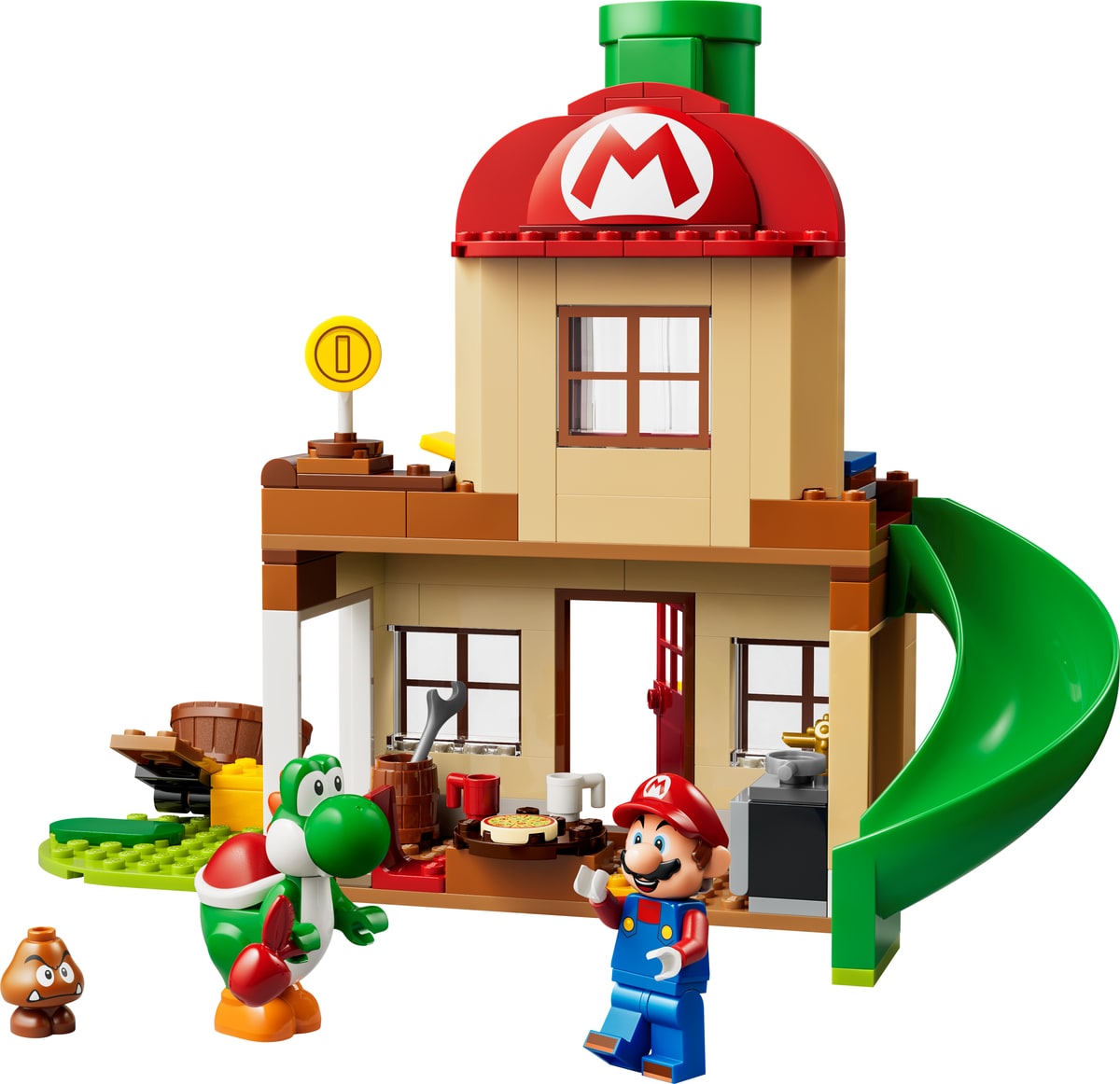 Yoshi w domu Mario