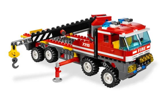 LEGO® 7213 Wóz Strazacki Strażak Kot Klocki Dla Dzieci Zestaw Lego - zdjęcie 14