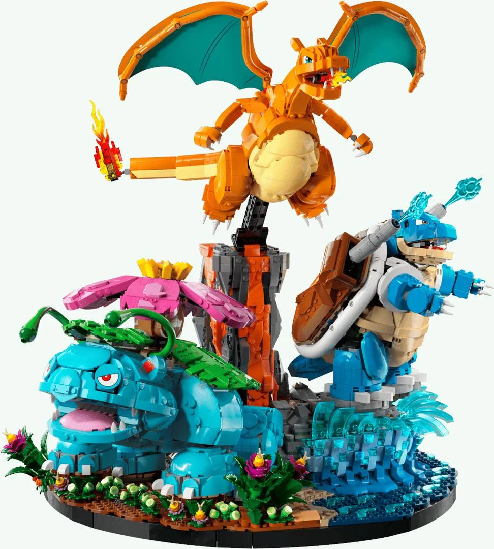 LEGO® 72153 LEGO Pokémon Venusaur, Charizard i Blastoise - zdjęcie 28