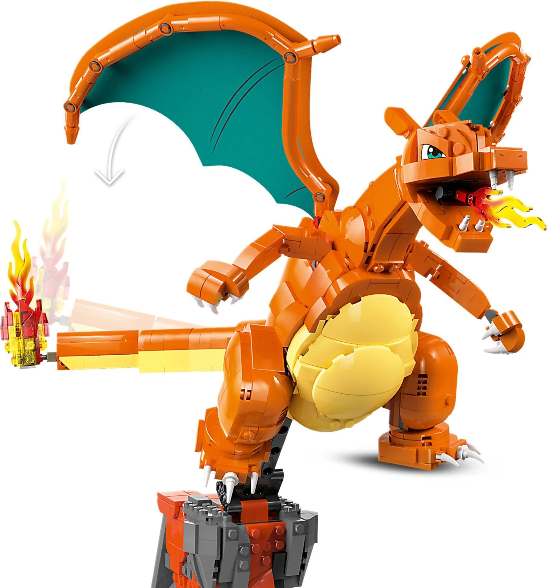 LEGO® 72153 LEGO Pokémon Venusaur, Charizard i Blastoise - zdjęcie 32