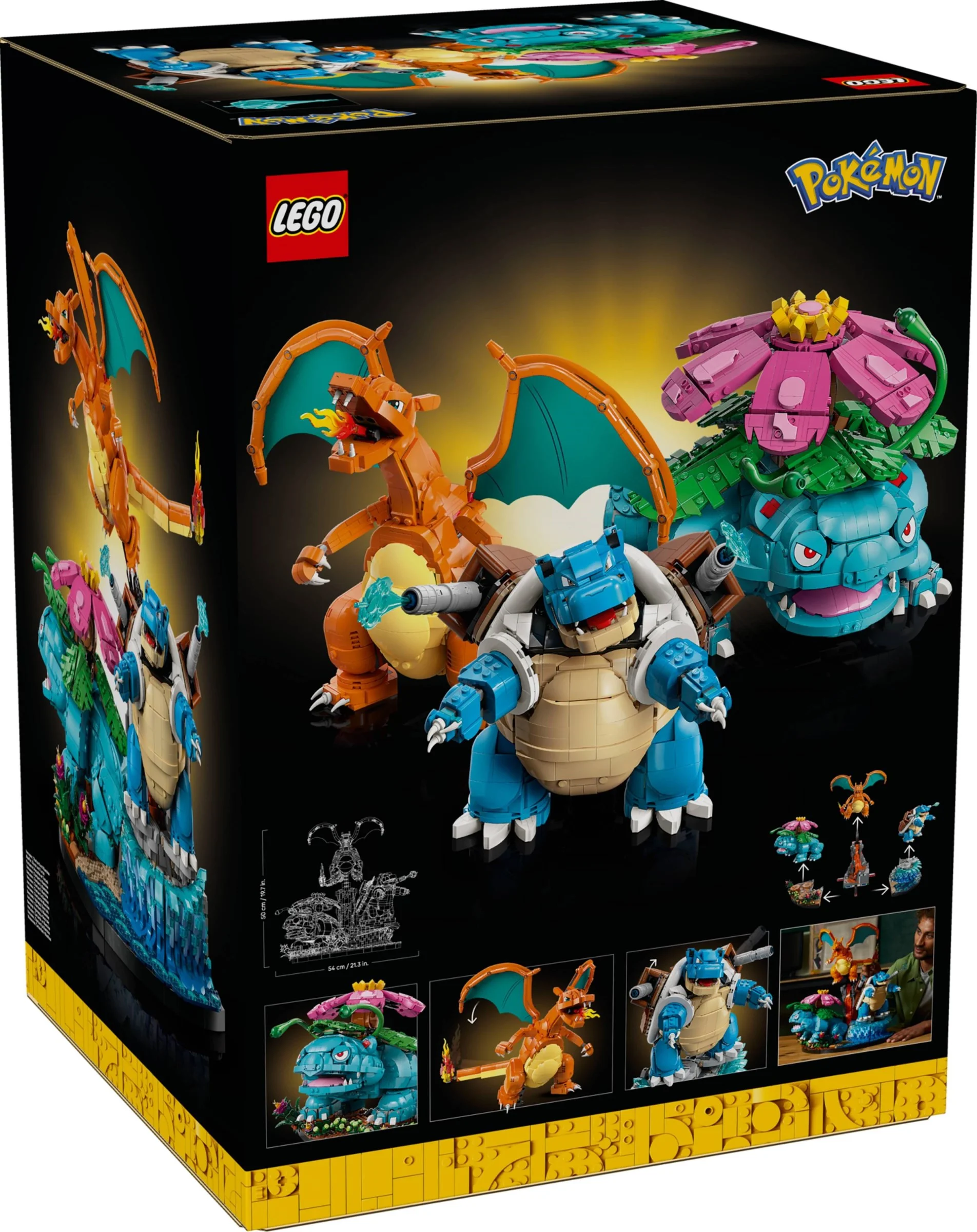 LEGO® 72153 LEGO Pokémon Venusaur, Charizard i Blastoise - zdjęcie 43
