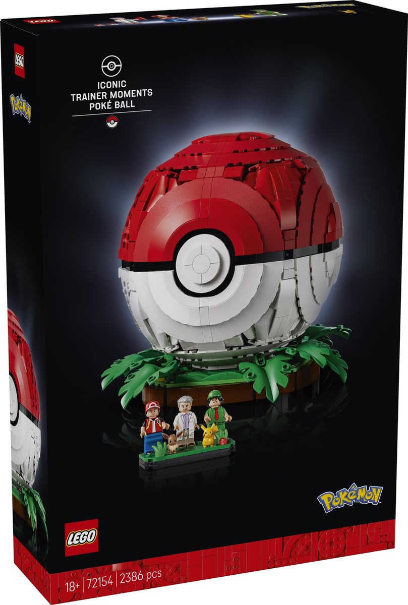 LEGO® 72154 Kultowy Pokéball z Trenerami - zdjęcie 1