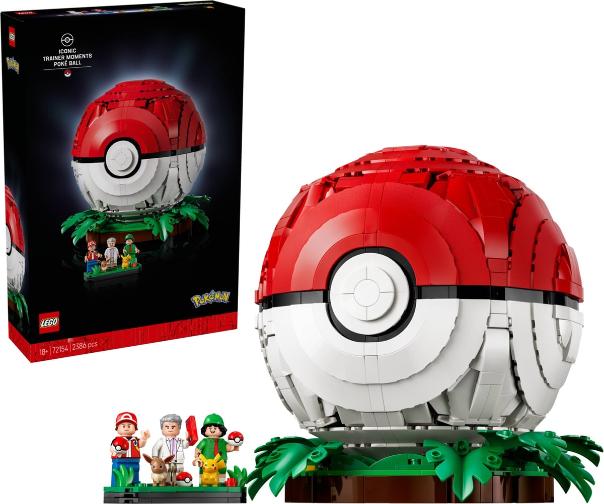 LEGO® 72154 Kultowy Pokéball z Trenerami - zdjęcie 3