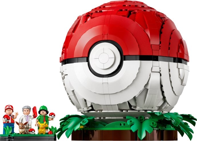 LEGO® 72154 Kultowy Pokéball z Trenerami