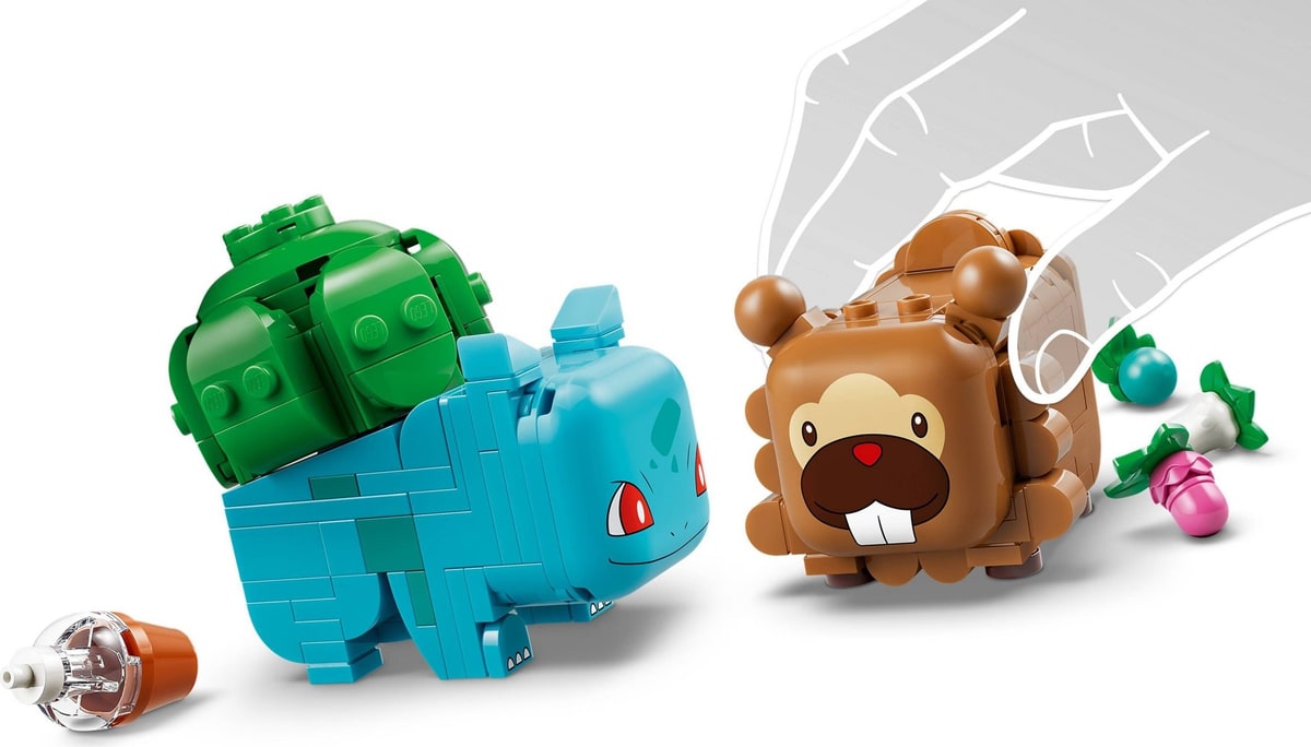 LEGO® 72155 SMART Play: Bulbasaur i Bidoof z krzewem jagody - zdjęcie 13