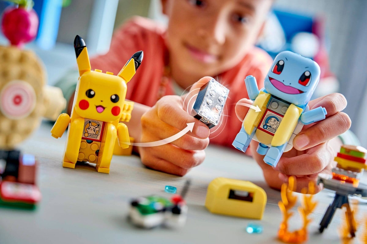 LEGO® 72156 SMART Play: Przygoda Trenera ze Squirtle i pojazdem terenowym - zdjęcie 1