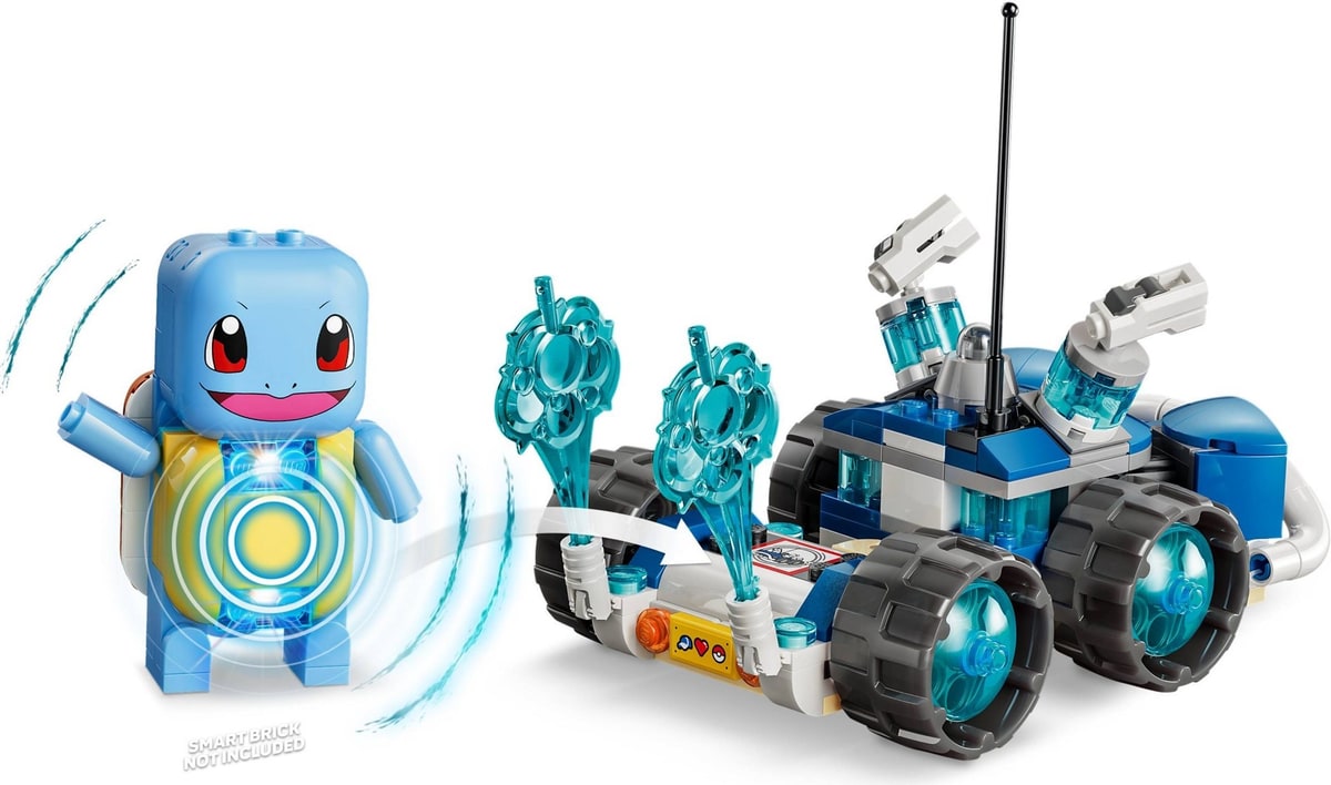 LEGO® 72156 SMART Play: Przygoda Trenera ze Squirtle i pojazdem terenowym - zdjęcie 18