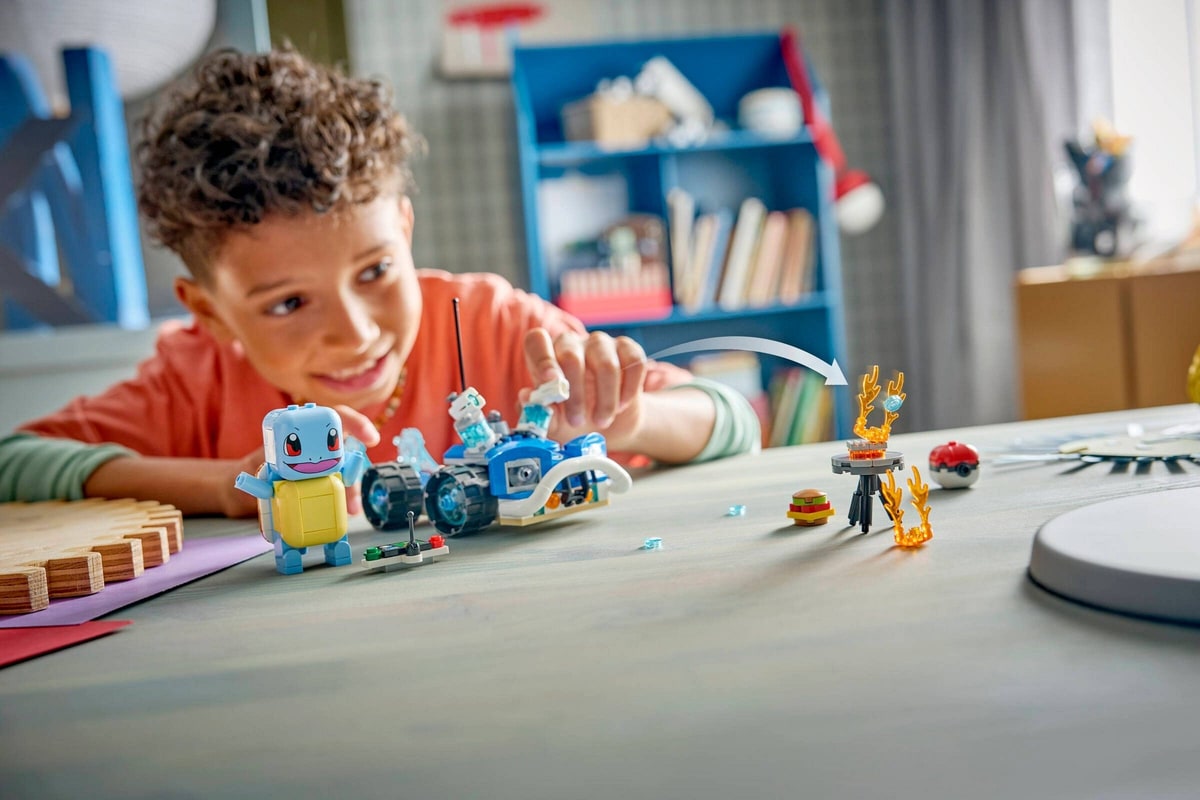 LEGO® 72156 SMART Play: Przygoda Trenera ze Squirtle i pojazdem terenowym - zdjęcie 5