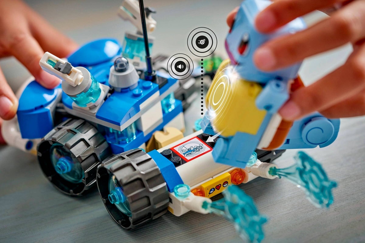 LEGO® 72156 SMART Play: Przygoda Trenera ze Squirtle i pojazdem terenowym - zdjęcie 6