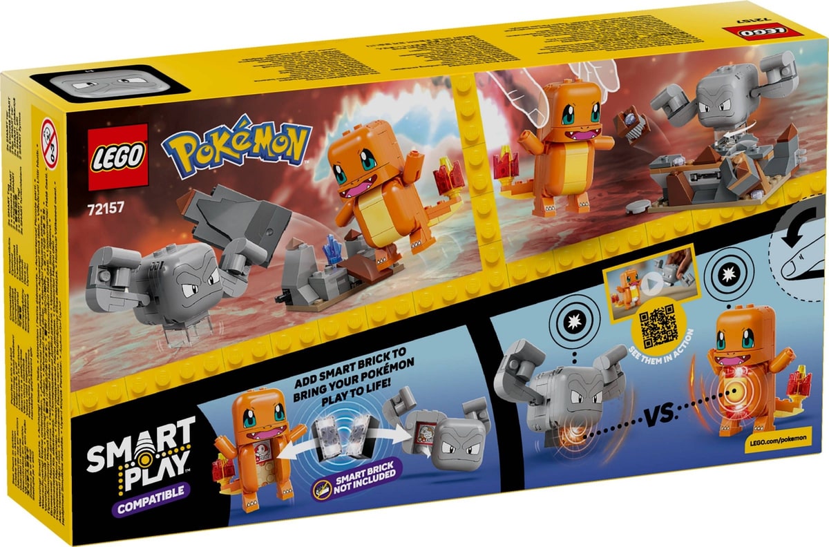LEGO® 72157 SMART Play: Charmander i Geodude - starcie w jaskini - zdjęcie 1
