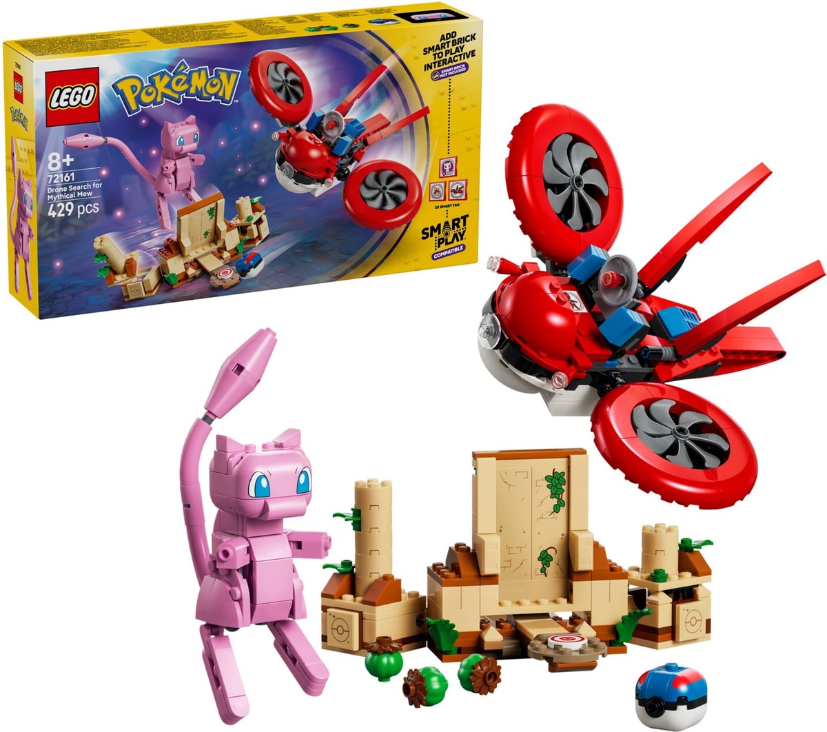 LEGO® 72161 SMART Play: Poszukiwania Mitycznego Mew za pomocą drona - zdjęcie 4