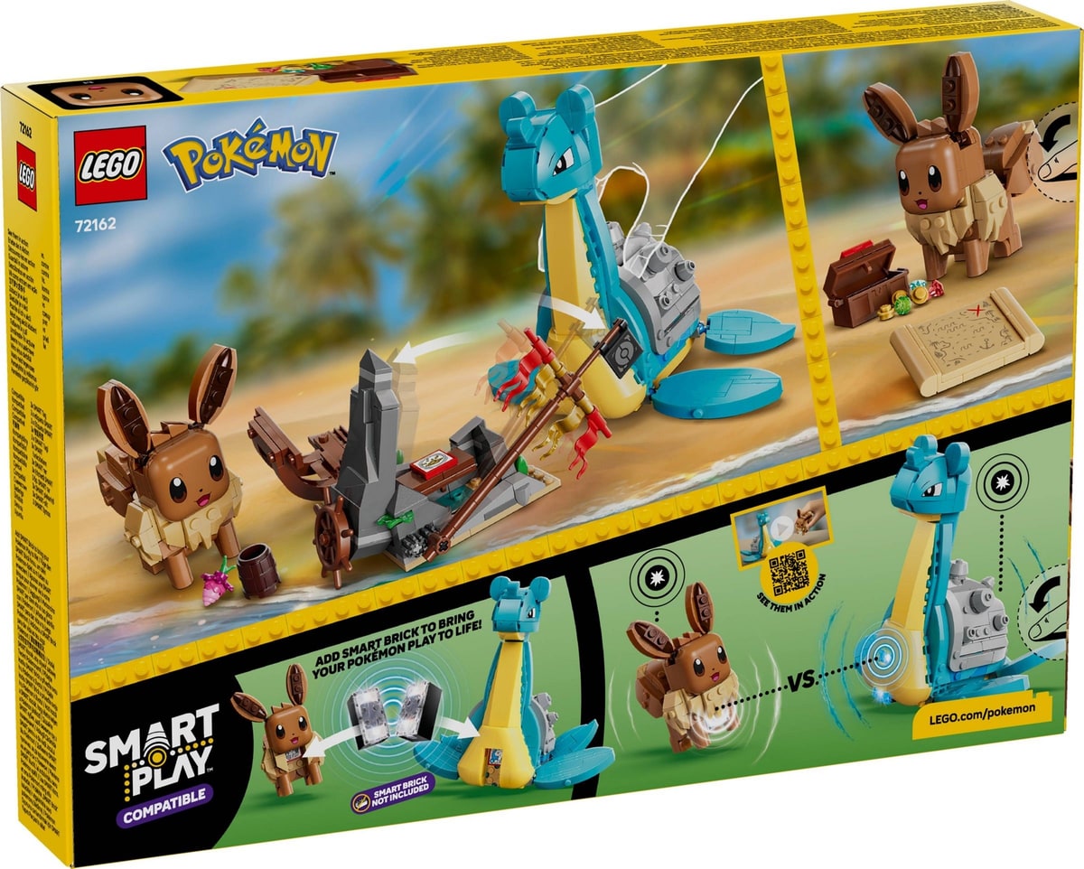 LEGO® 72162 SMART Play: Eevee i Lapras - poszukiwanie skarbów - zdjęcie 2