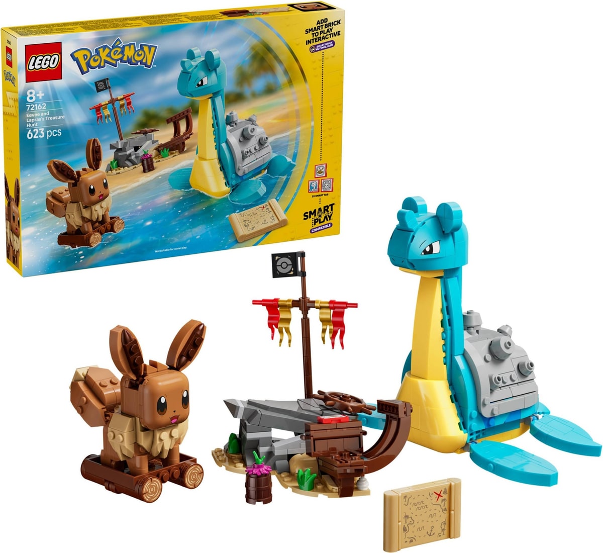 LEGO® 72162 SMART Play: Eevee i Lapras - poszukiwanie skarbów - zdjęcie 3