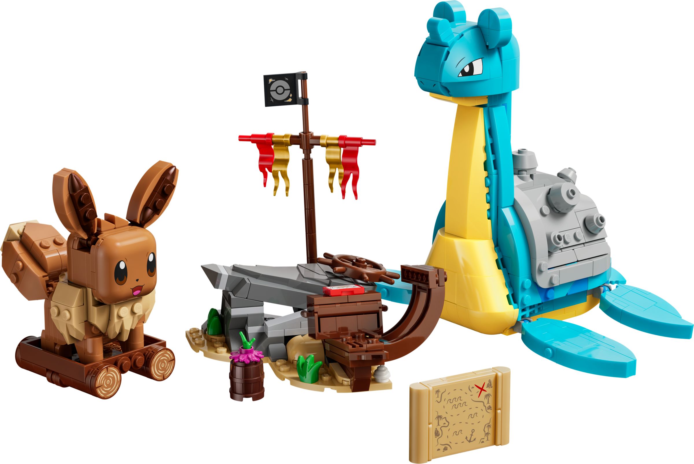 LEGO® 72162 SMART Play: Eevee i Lapras - poszukiwanie skarbów