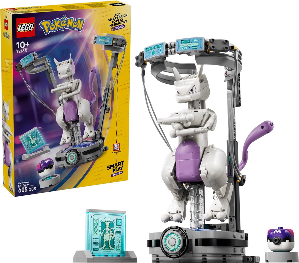 LEGO® 72163 SMART Play: Ucieczka z laboratorium Mewtwo - zdjęcie 4