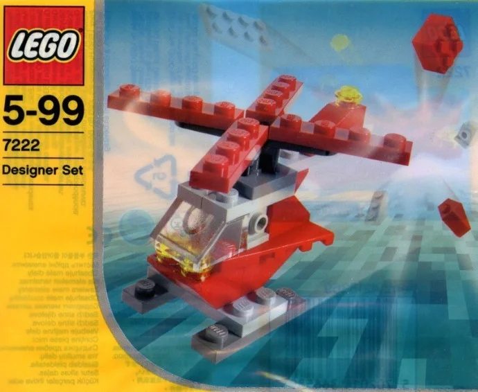 LEGO® 7222 Lego Helikopter - zdjęcie 1