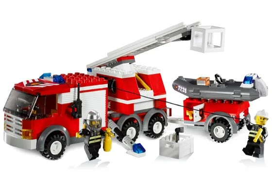 LEGO® 7239 Klocków Straż pożarna - zdjęcie 2