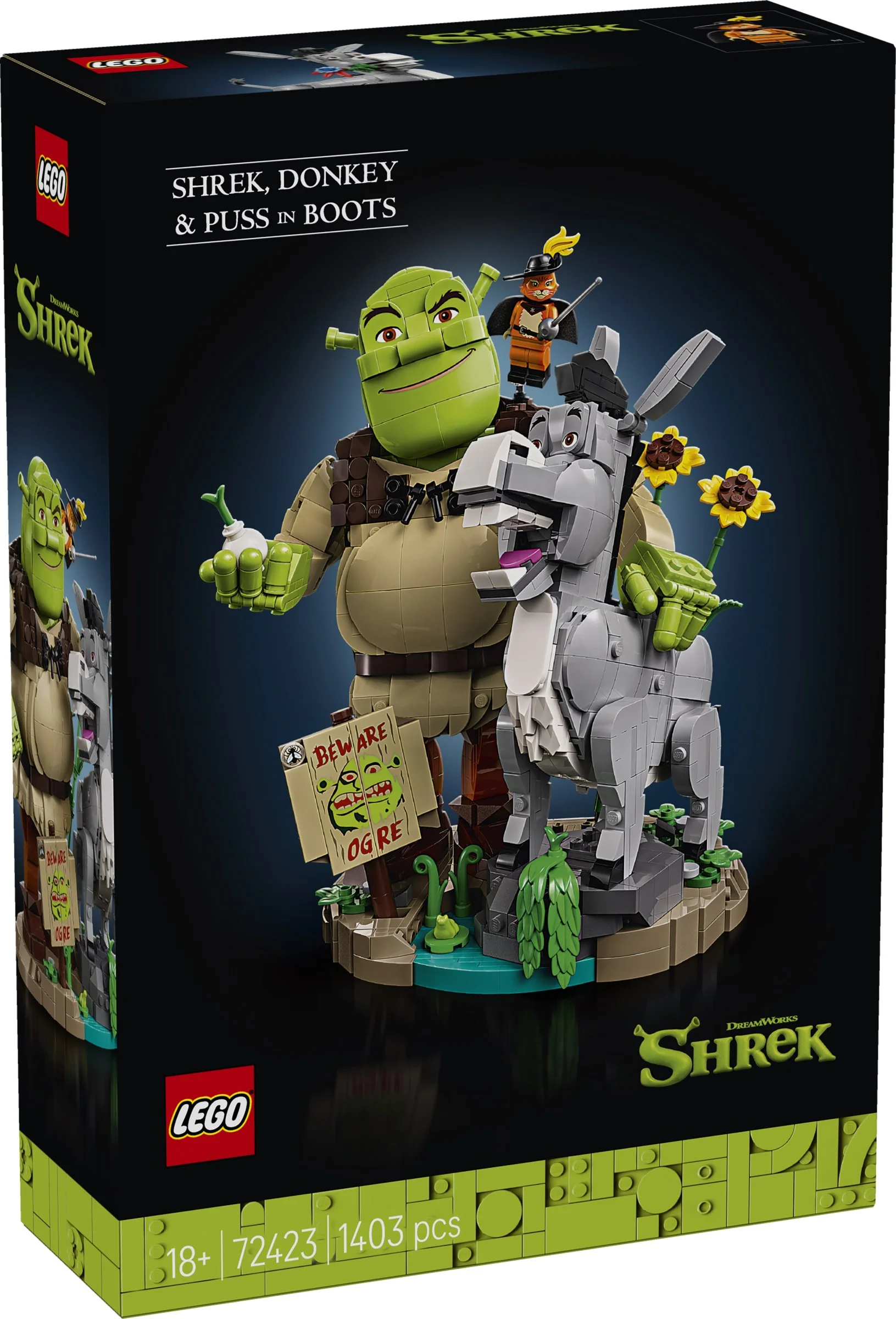 LEGO® 72423 Shrek, Osioł i Kot w butach - zdjęcie 1