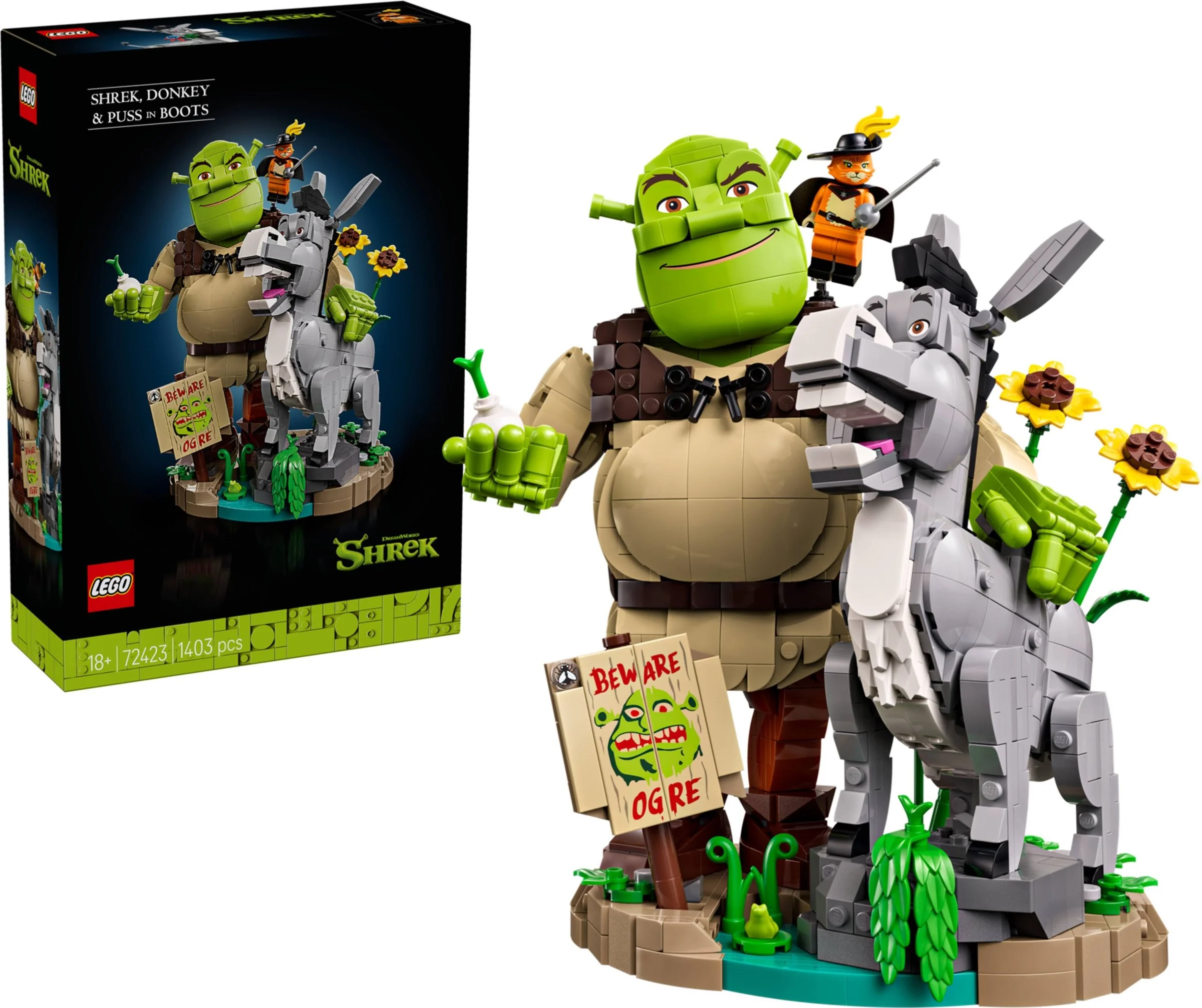 LEGO® 72423 Shrek, Osioł i Kot w butach - zdjęcie 3