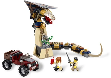 LEGO® 7325 Lego Pharaoh's Quest – Statua Przeklętego Kobry - zdjęcie 2