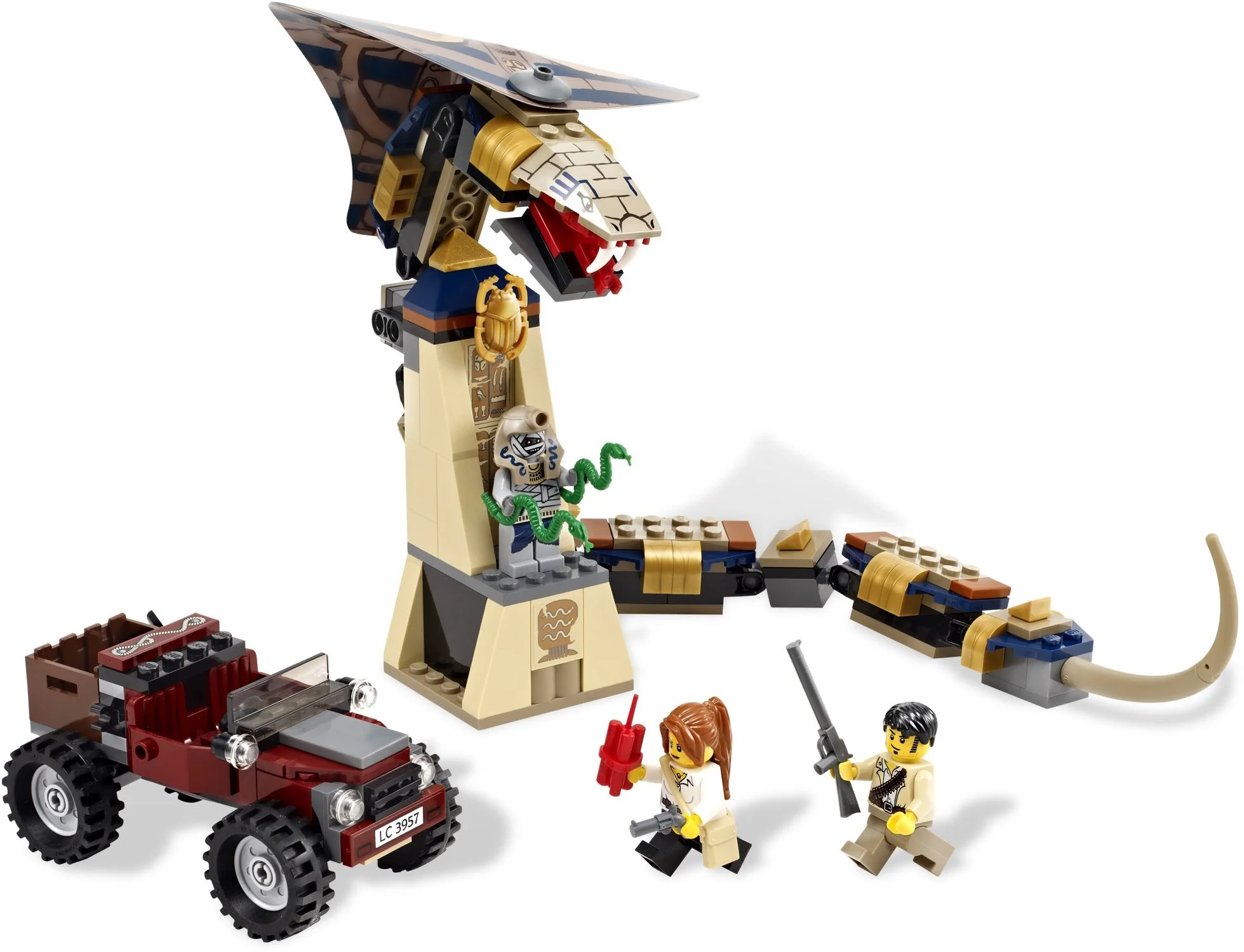 LEGO® 7325 Lego Pharaoh's Quest – Statua Przeklętego Kobry - zdjęcie 4