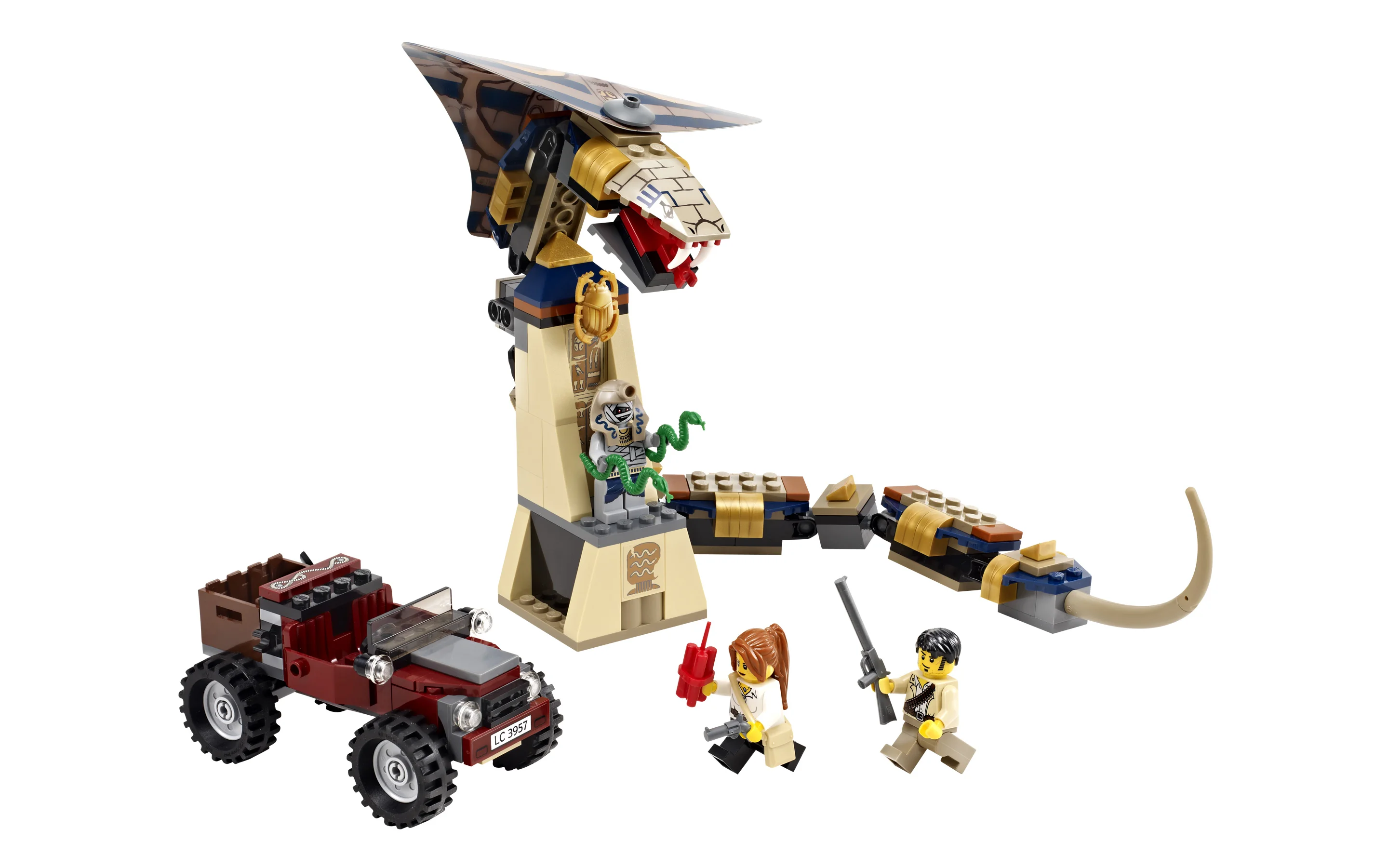 LEGO® 7325 Lego Pharaoh's Quest – Statua Przeklętego Kobry - zdjęcie 5