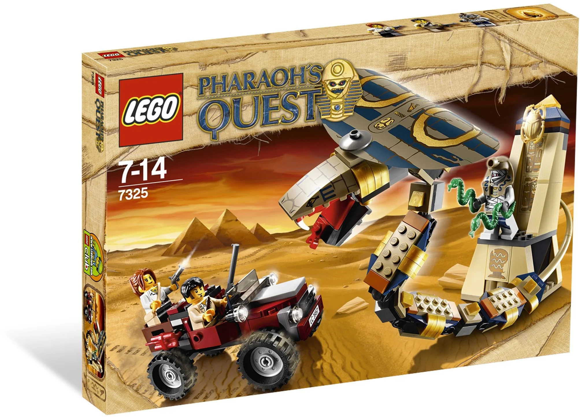 LEGO® 7325 Lego Pharaoh's Quest – Statua Przeklętego Kobry - zdjęcie 10
