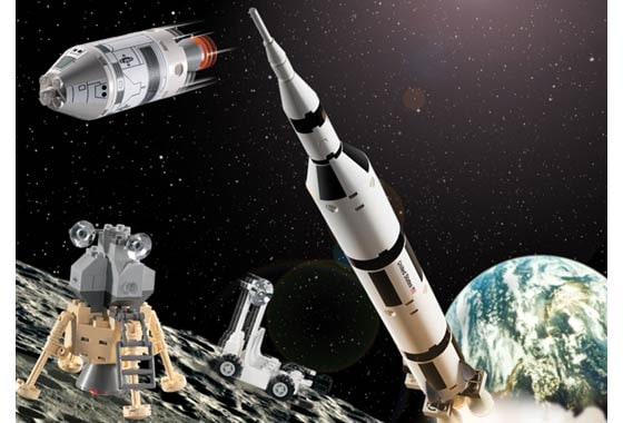 LEGO® 7468 Saturn V Moon Mission