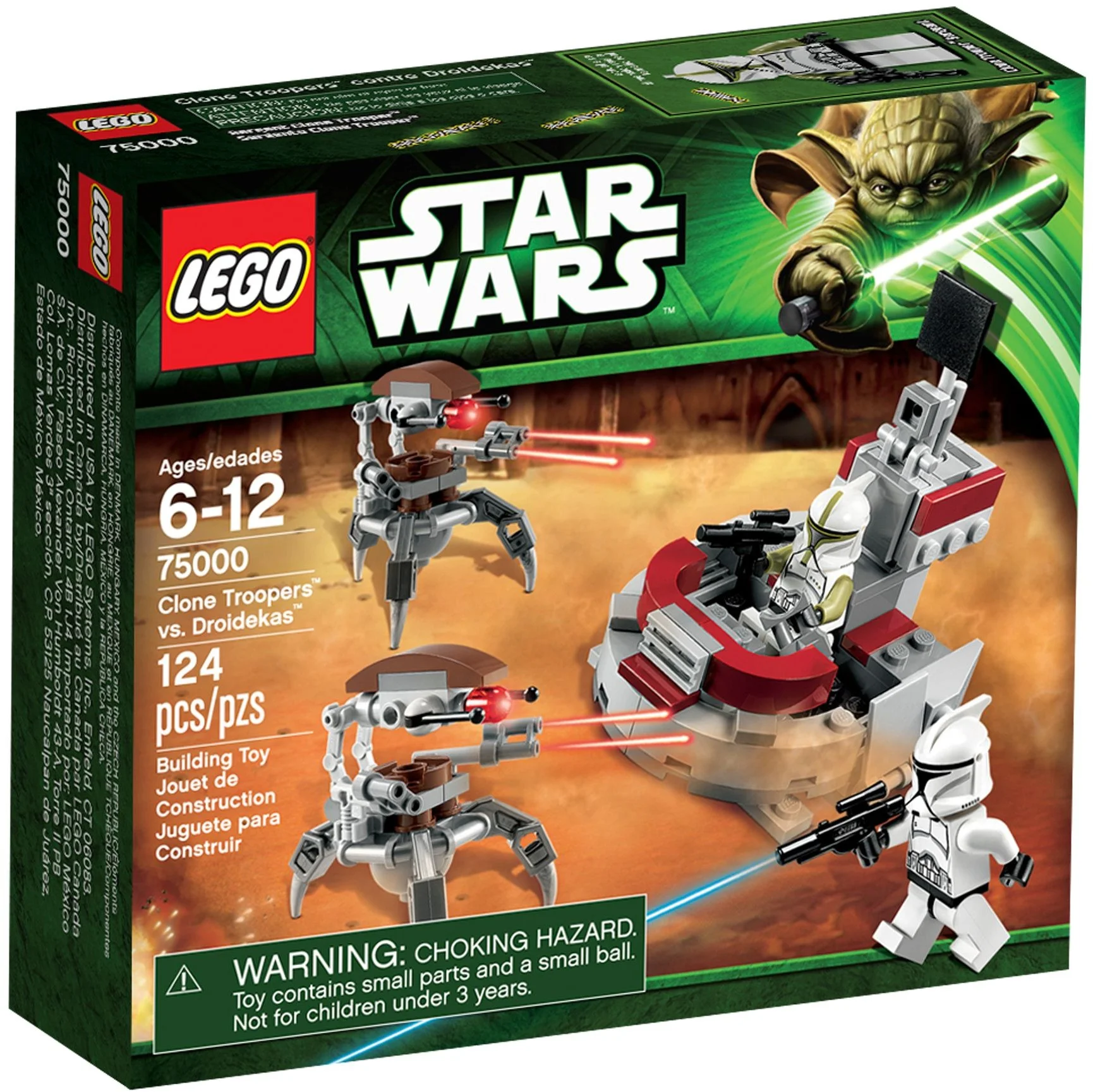 LEGO® 75000 Wars Clone Trooper vs. Droidekas Nowe - zdjęcie 2