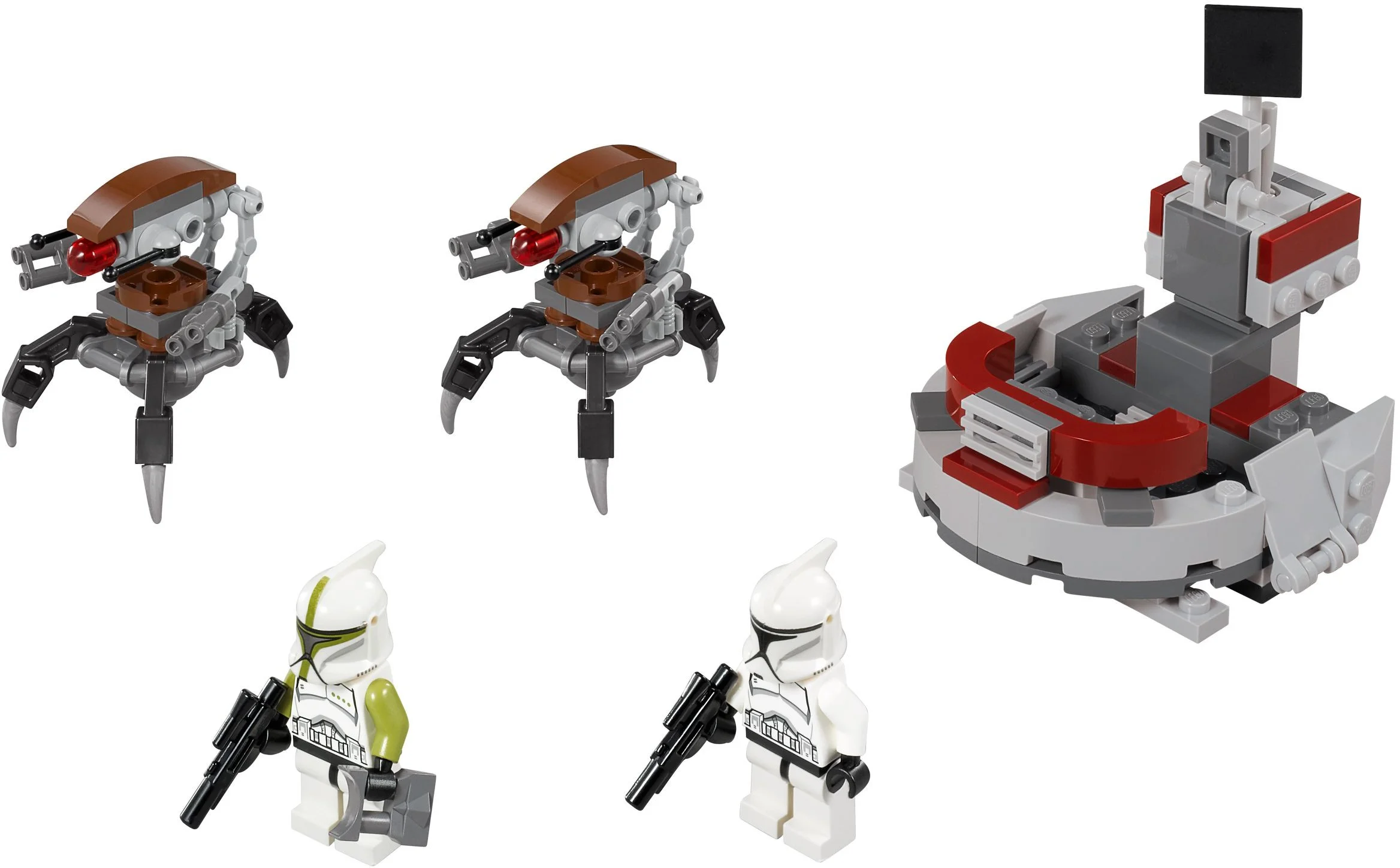 LEGO® 75000 Wars Clone Trooper vs. Droidekas Nowe - zdjęcie 6