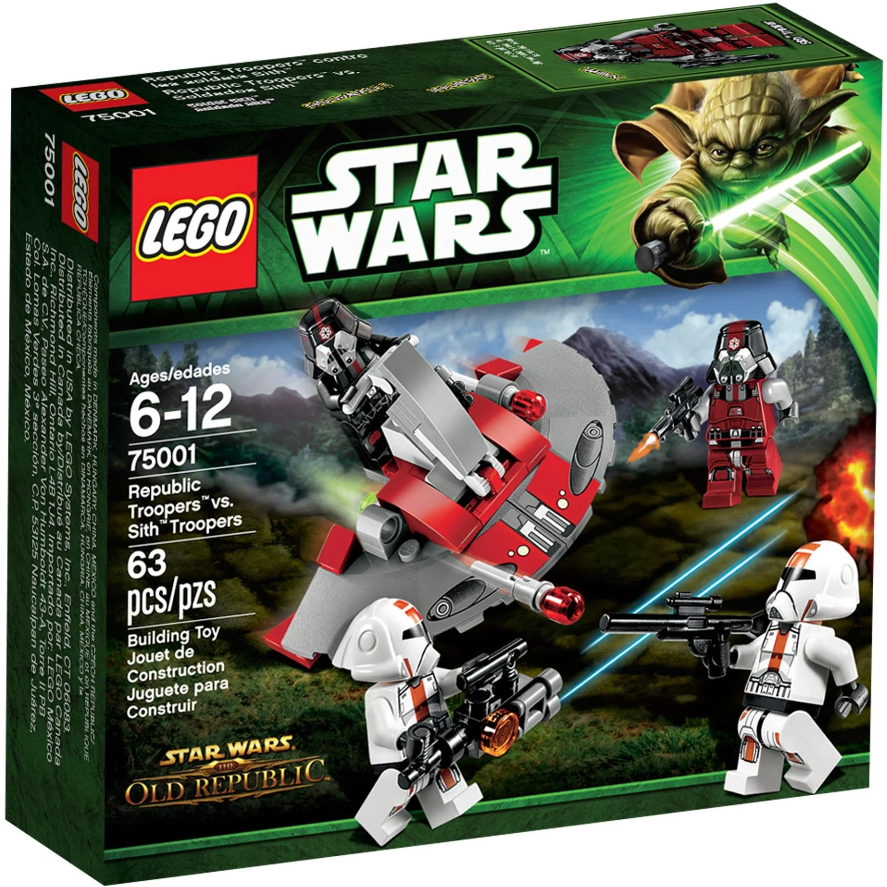 LEGO® 75001 Wars Republic Troopers vs. Sith Troopers Nowe - zdjęcie 2