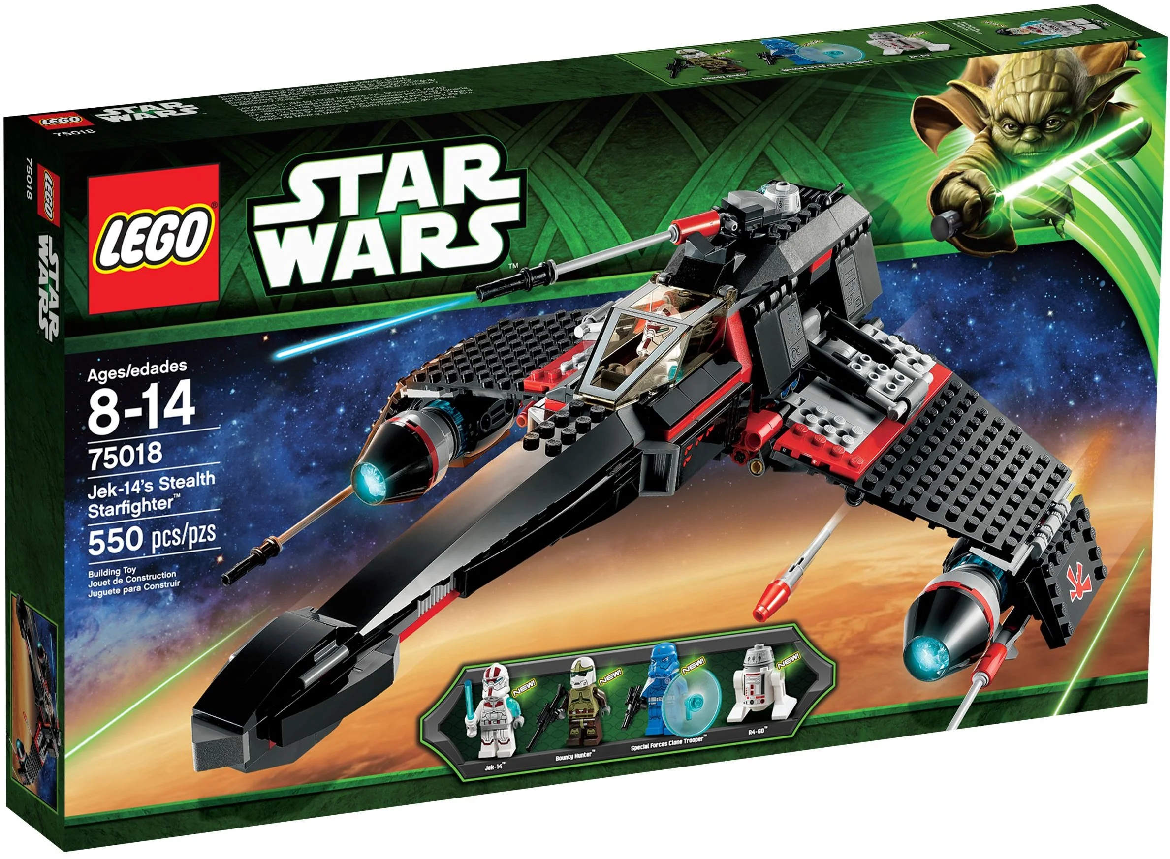 LEGO® 75018 Wars JEK-14’s Stealth Starfighter Nowe - zdjęcie 2