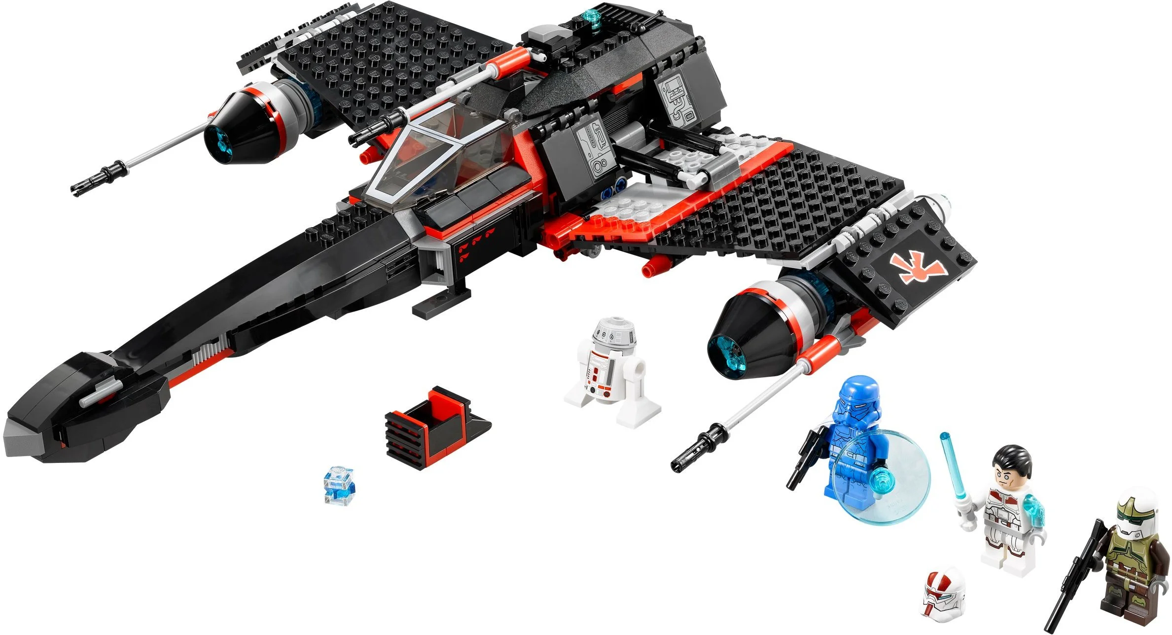 LEGO® 75018 Wars JEK-14’s Stealth Starfighter Nowe - zdjęcie 6