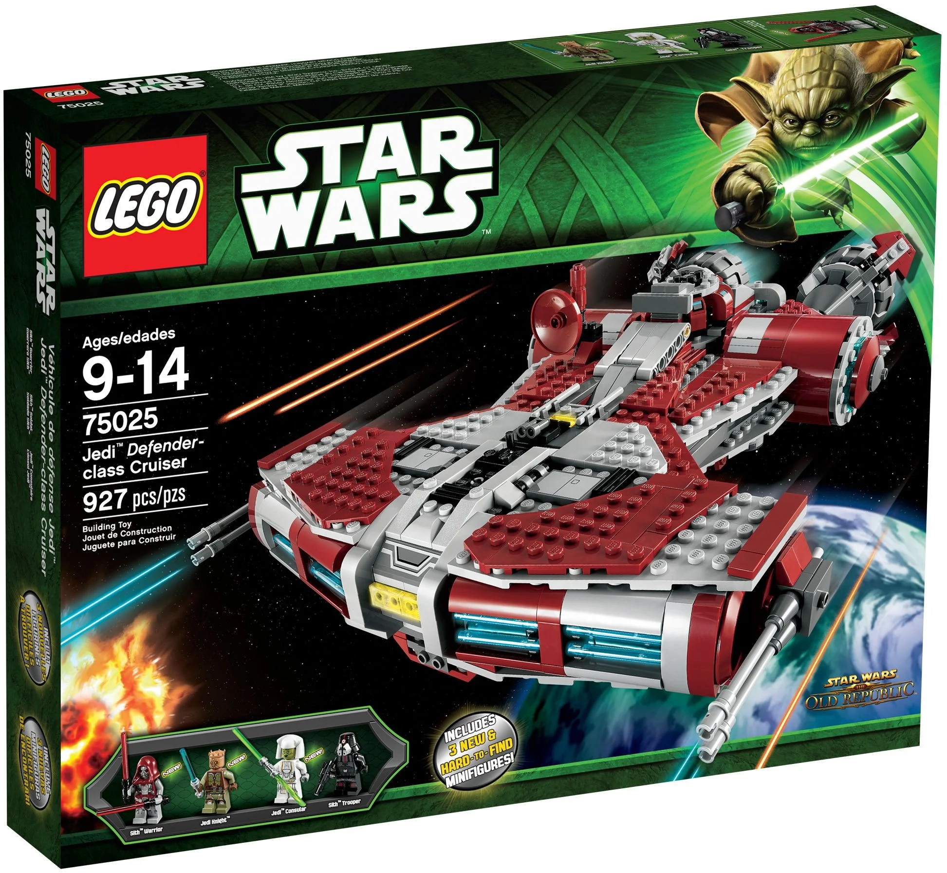 Lego Star Wars Jedi Defender-class Cruiser old Republic Nowy Zestaw