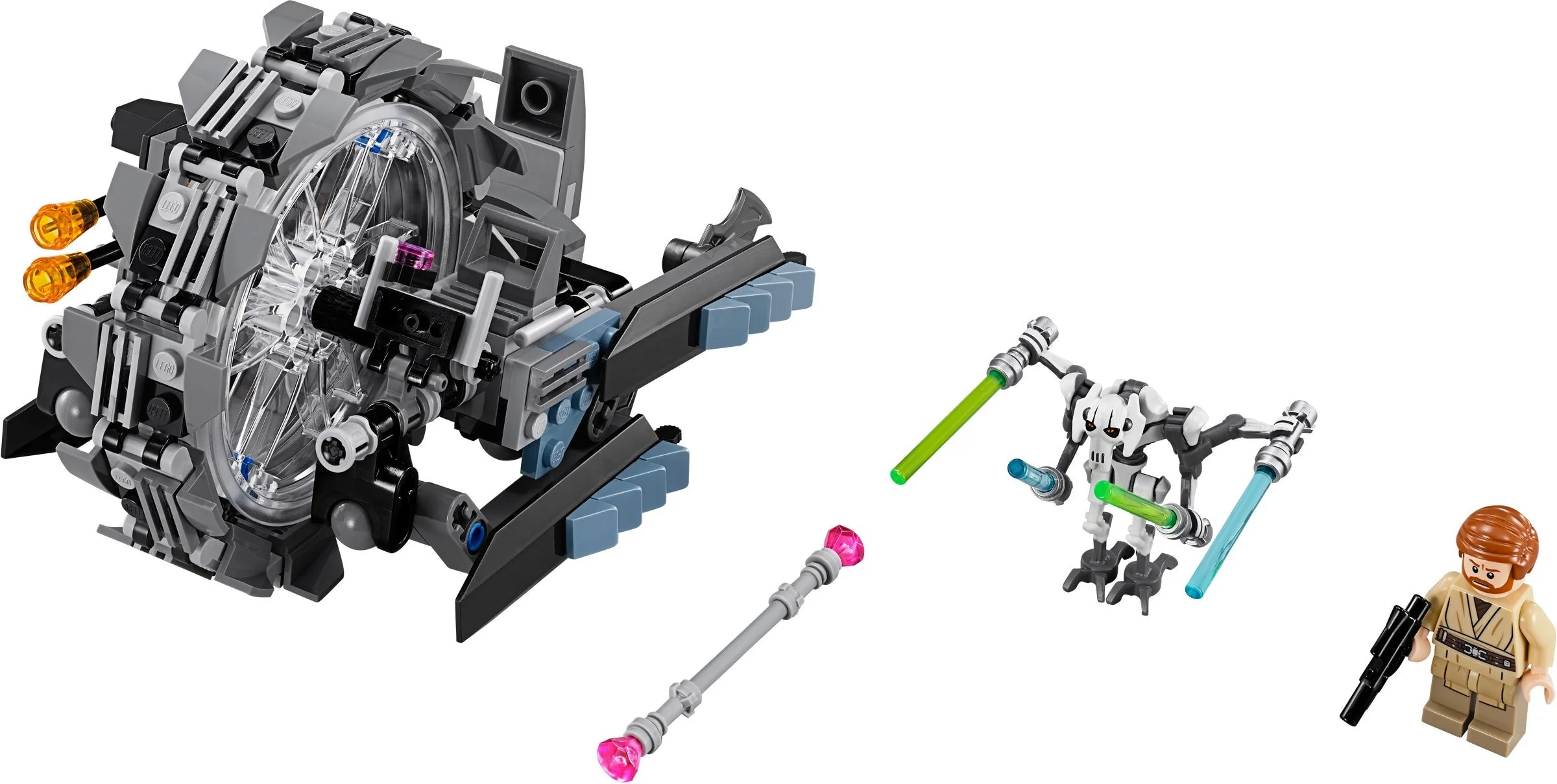 LEGO® 75040 ### Lego Star Wars General Grievous Wheel Bike Unikat - zdjęcie 5