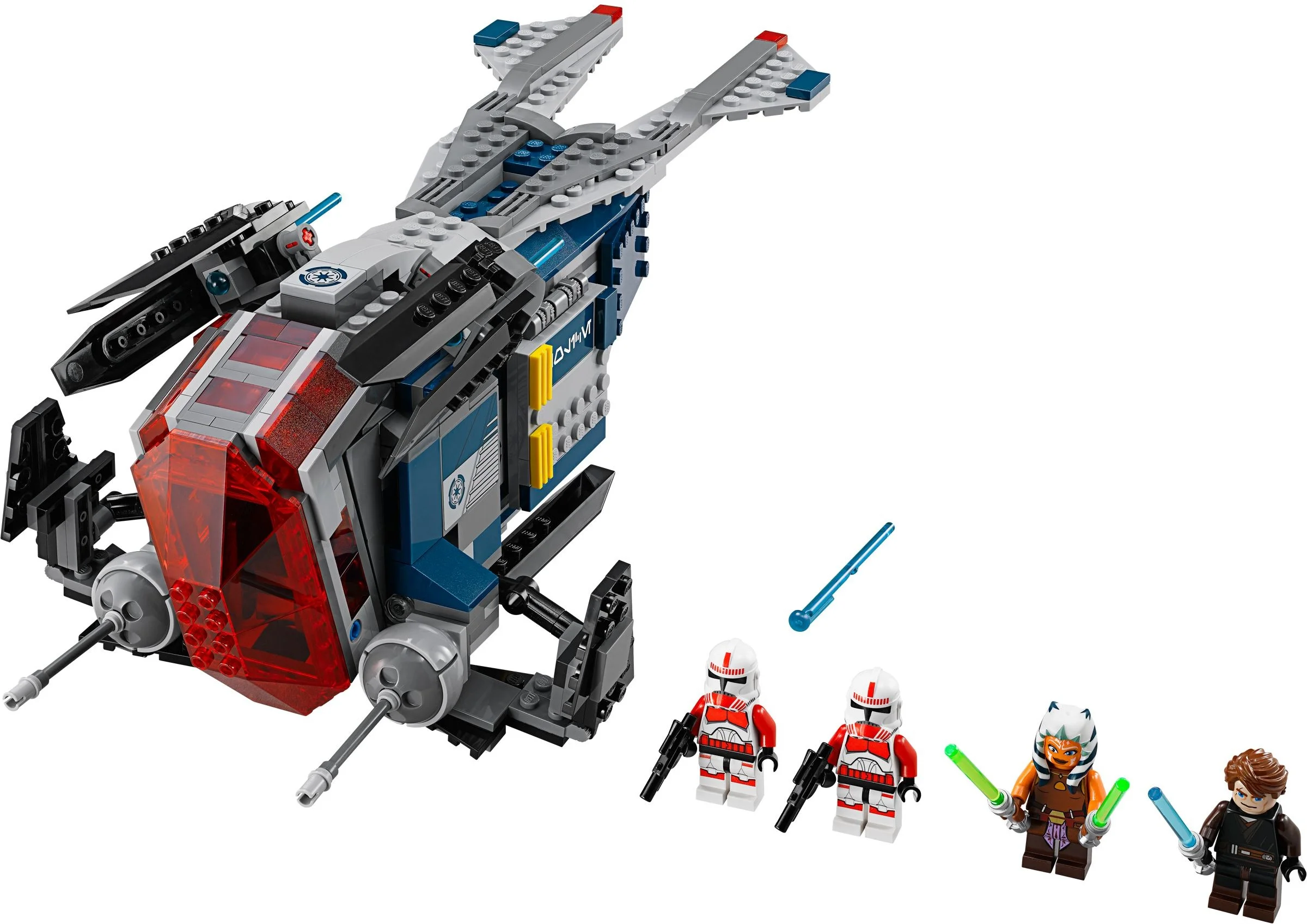 LEGO® 75046 ### Lego Star Wars Coruscant Police Gunship Ahsoka Trooper Unikat - zdjęcie 3