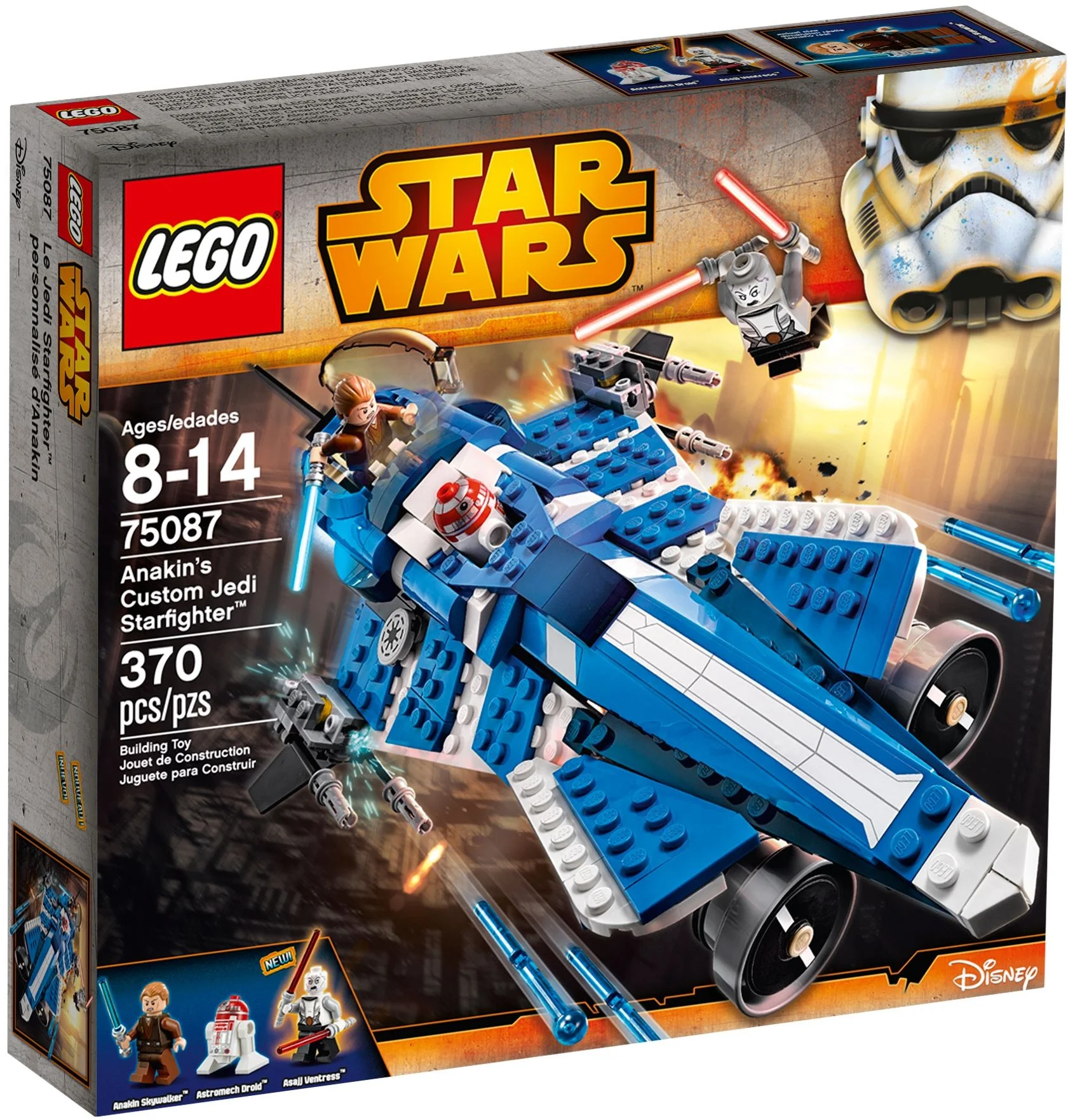 LEGO® 75087 Wars Myśliwiec Anakina Nowe - zdjęcie 1
