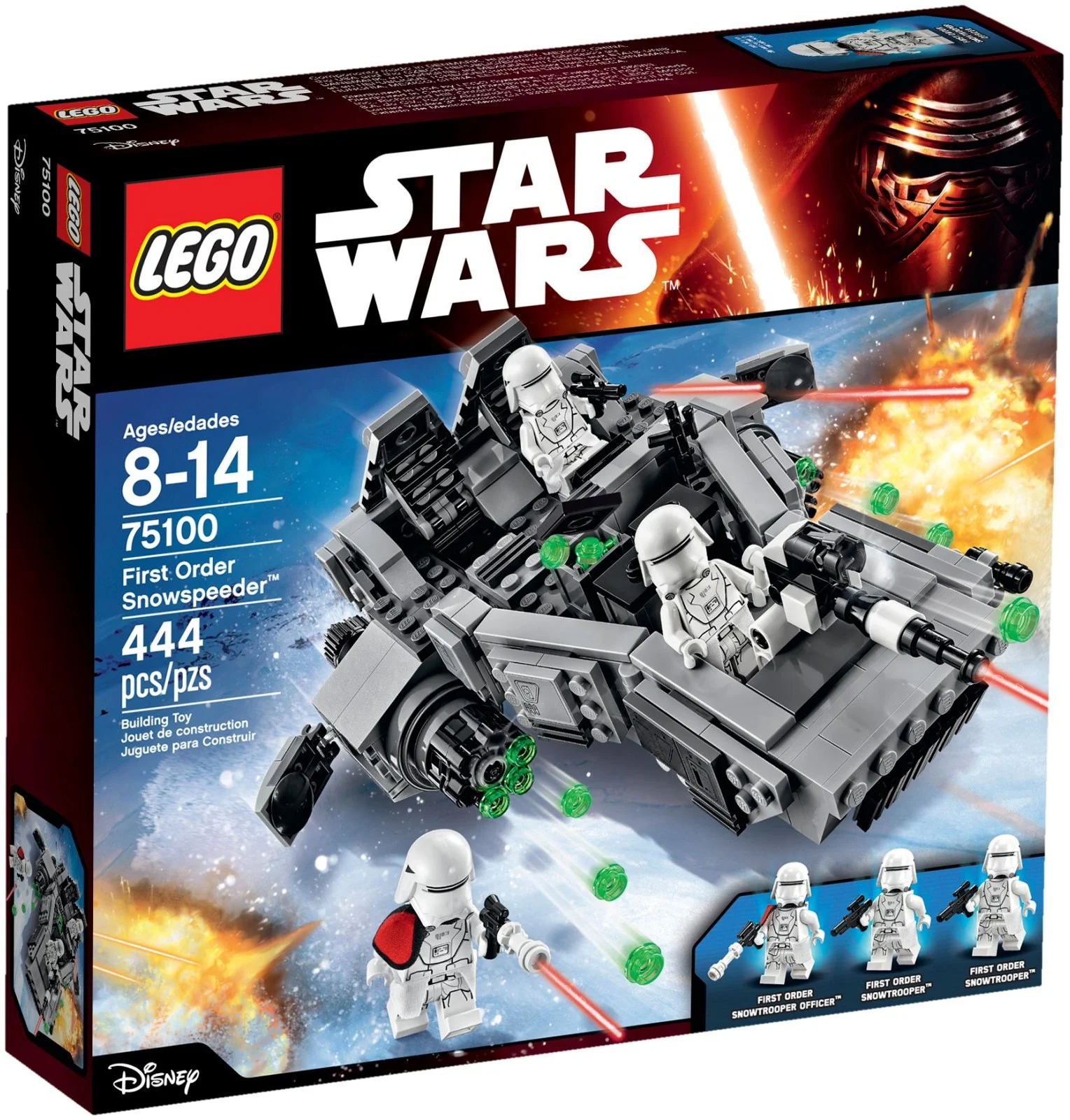 LEGO® 75100 Wars First Order Snowspeeder Nowe - zdjęcie 4