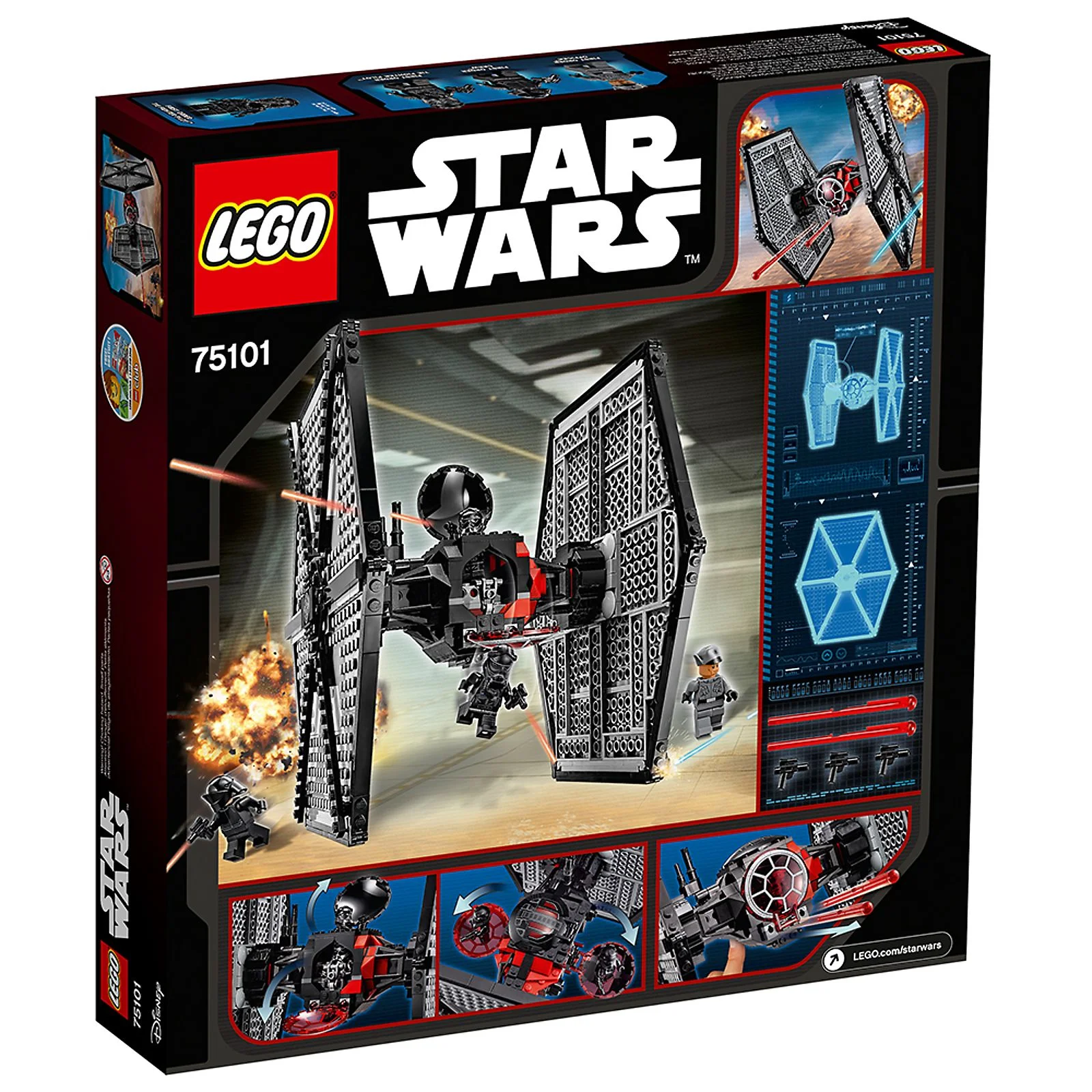 LEGO® 75101 Wars First Order Special Forces TIE Fighter - zdjęcie 4