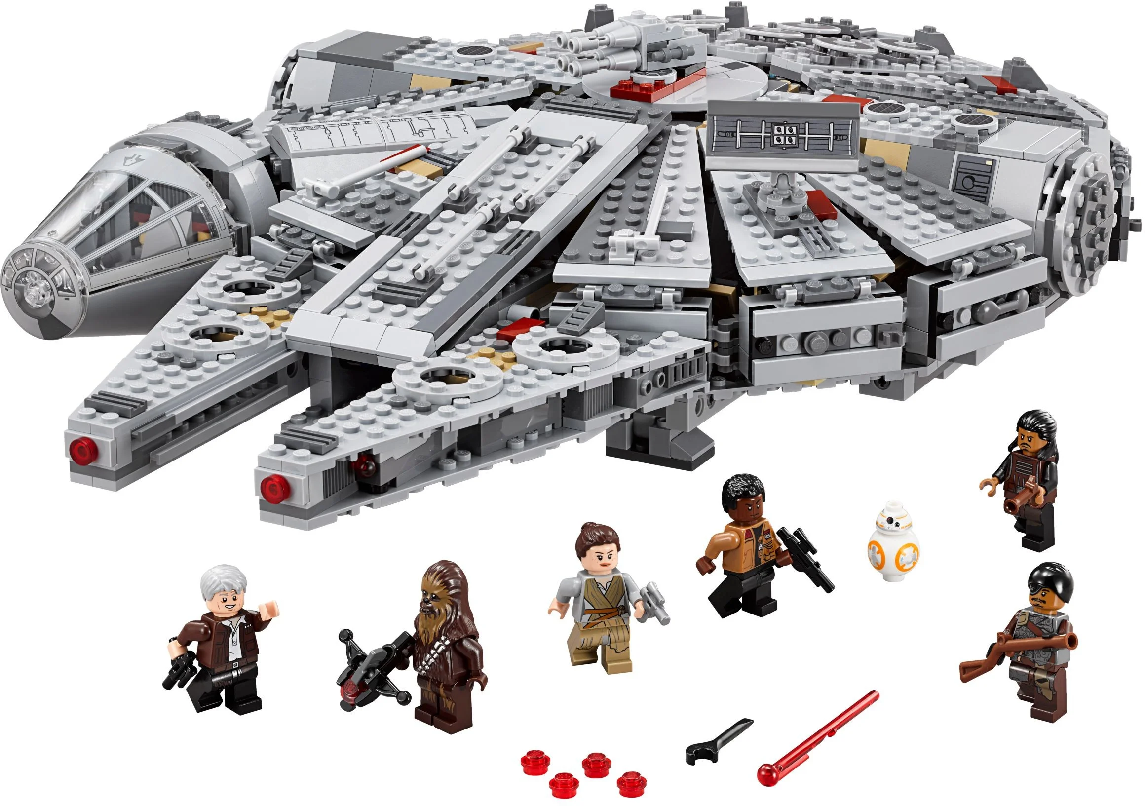 LEGO® 75105 ### Lego Star Wars Millennium Falcon Rey Finn BB-8 Tasu Kanjiklub - zdjęcie 11