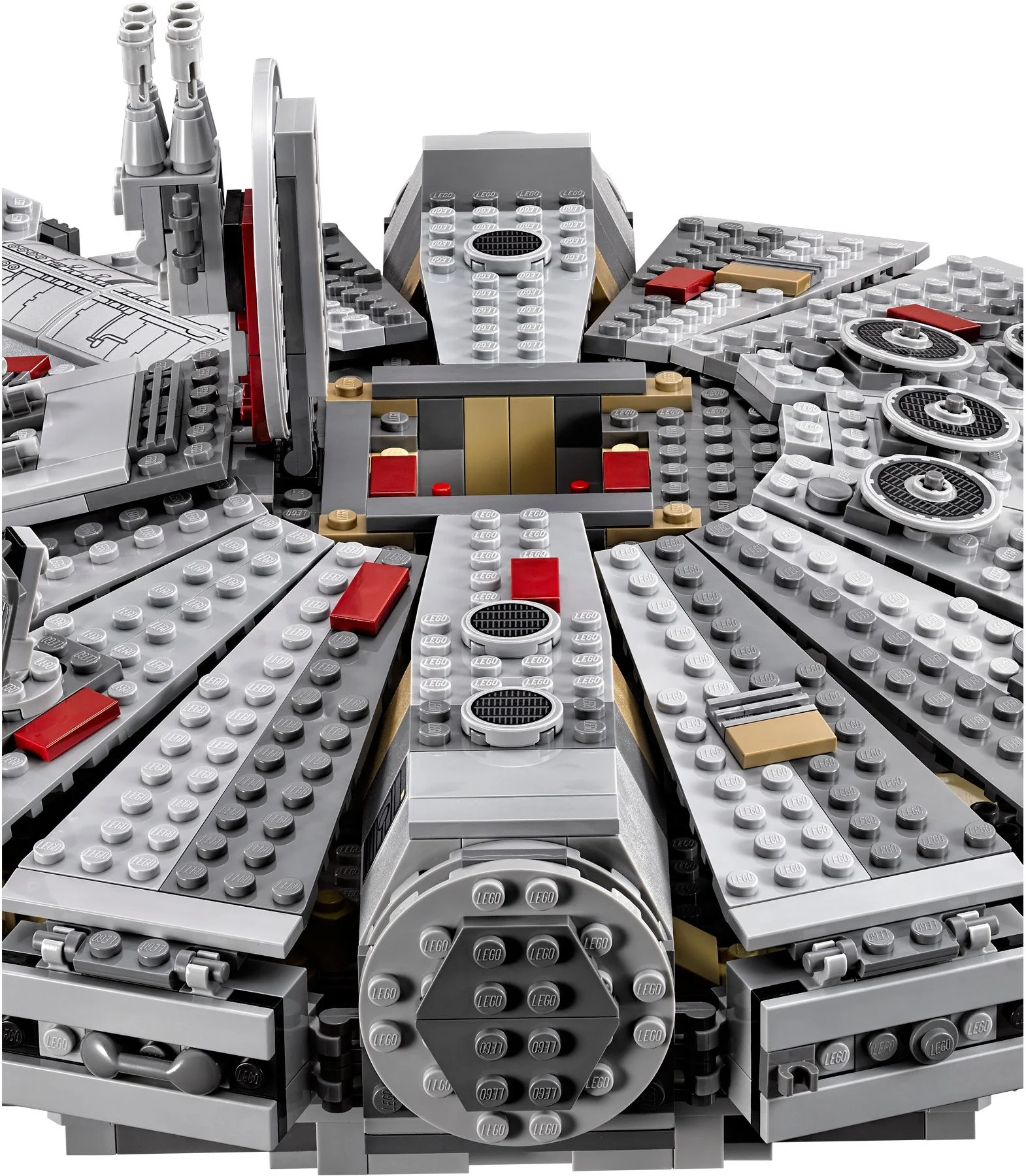 LEGO® 75105 ### Lego Star Wars Millennium Falcon Rey Finn BB-8 Tasu Kanjiklub - zdjęcie 17