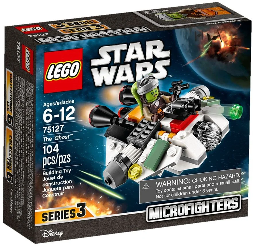 LEGO® 75127 Ghost The Ghost Microfighter Mikromyśliwiec - zdjęcie 1