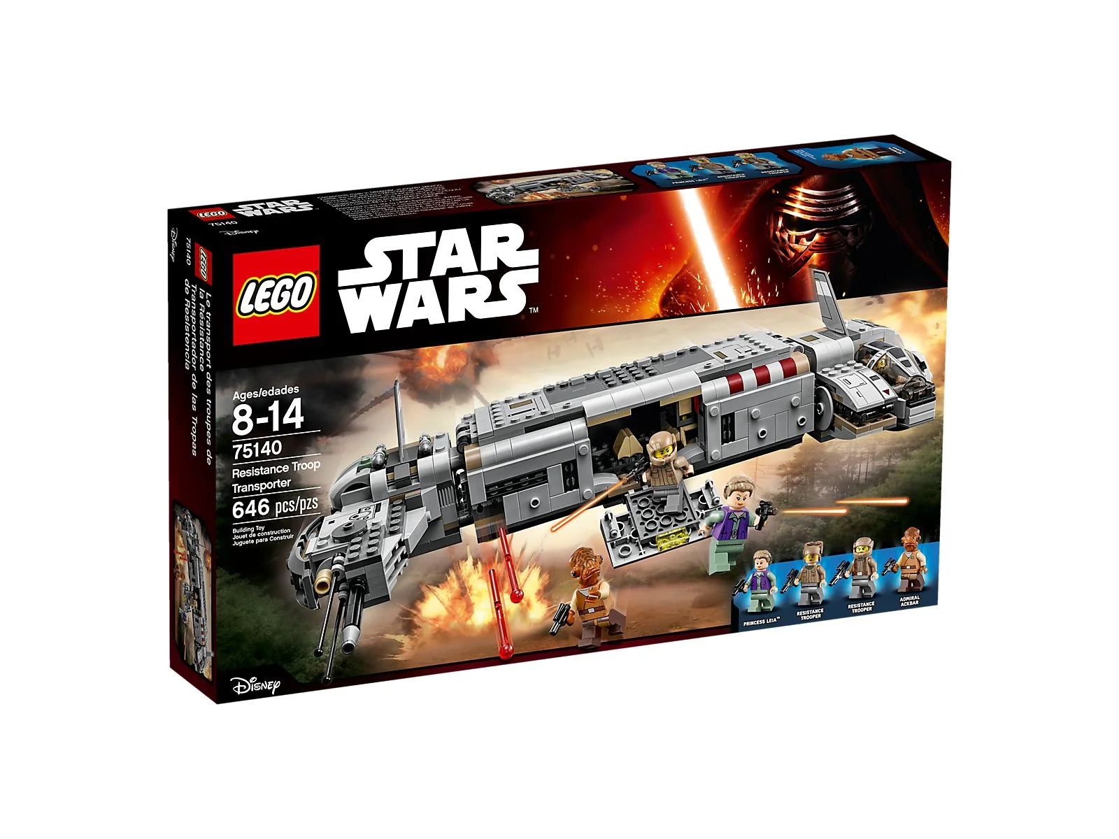 LEGO® 75140 Wars Transport Ruchu Oporu Nowe - zdjęcie 4