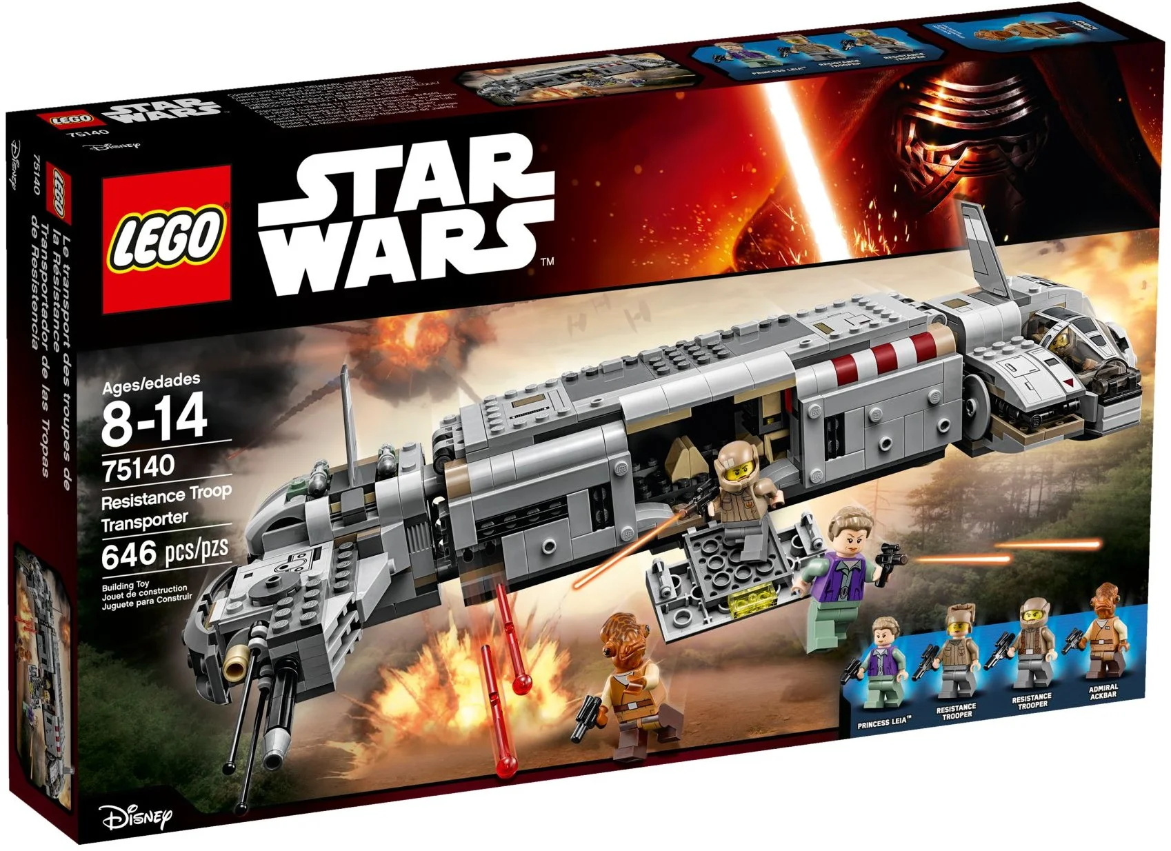 LEGO® 75140 Wars Transport Ruchu Oporu Nowe - zdjęcie 11