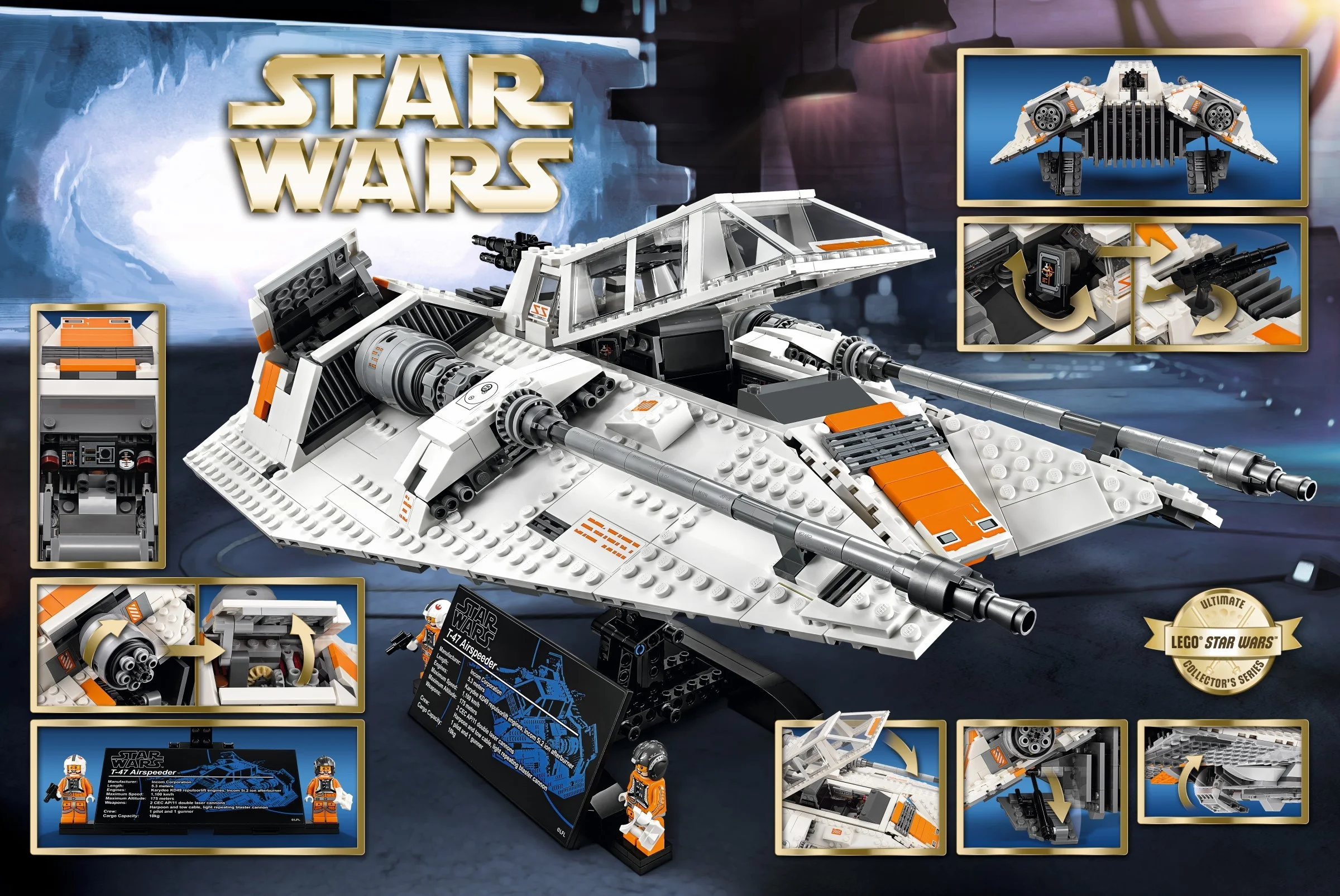 LEGO® 75144 Wars Śmigacz śnieżny - zdjęcie 18
